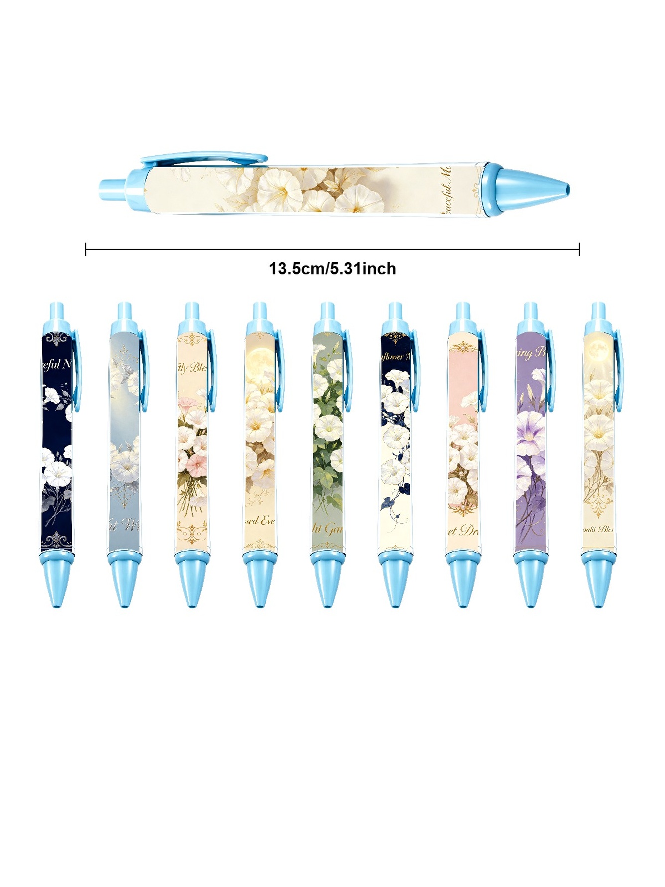 Chrysanthemum Pen - 10-Pack