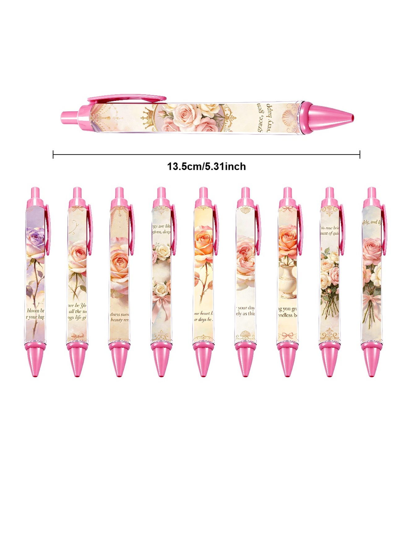 Sunflower Retractable Pen - 10-Pack