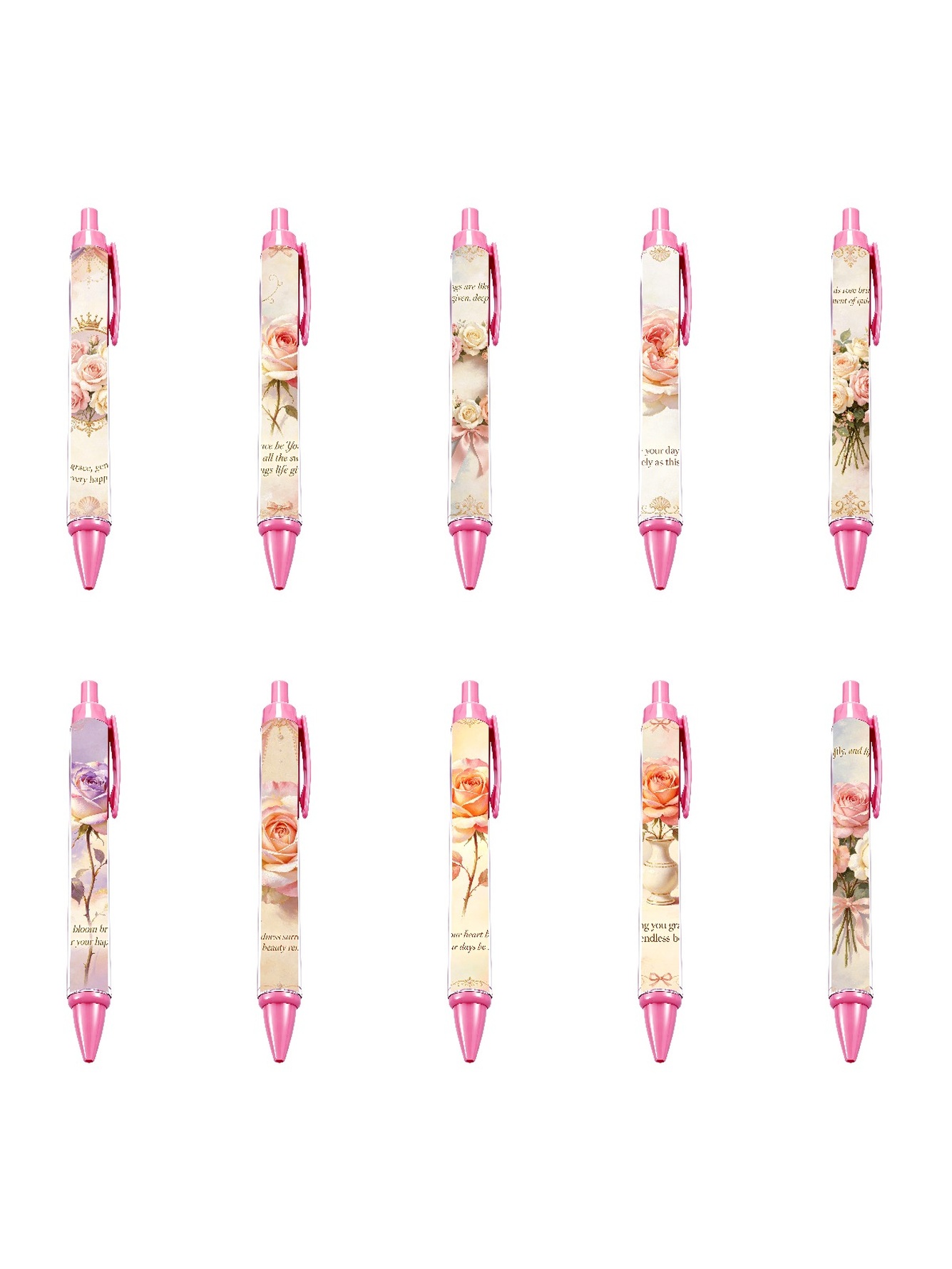Sunflower Retractable Pen - 10-Pack