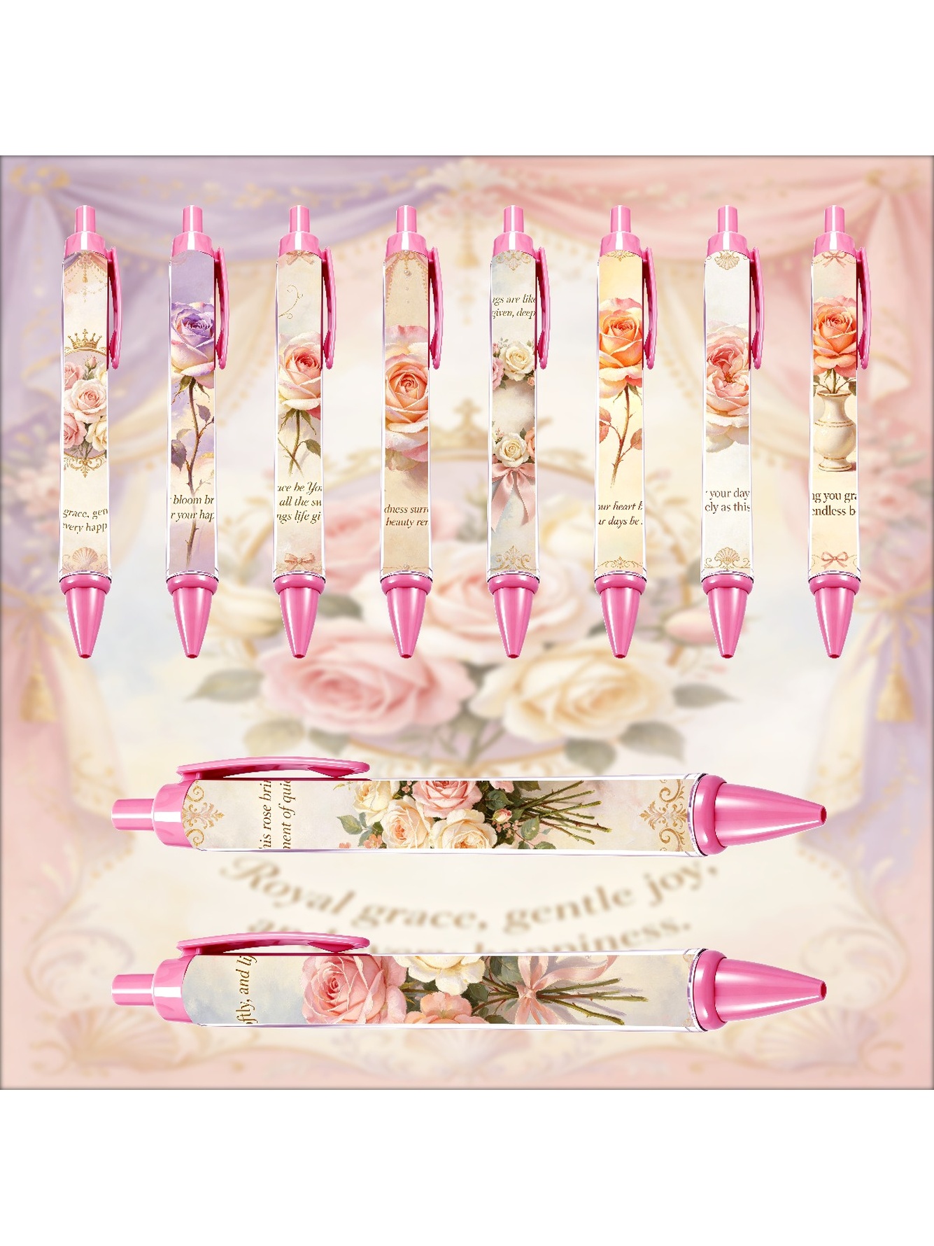Sunflower Retractable Pen - 10-Pack