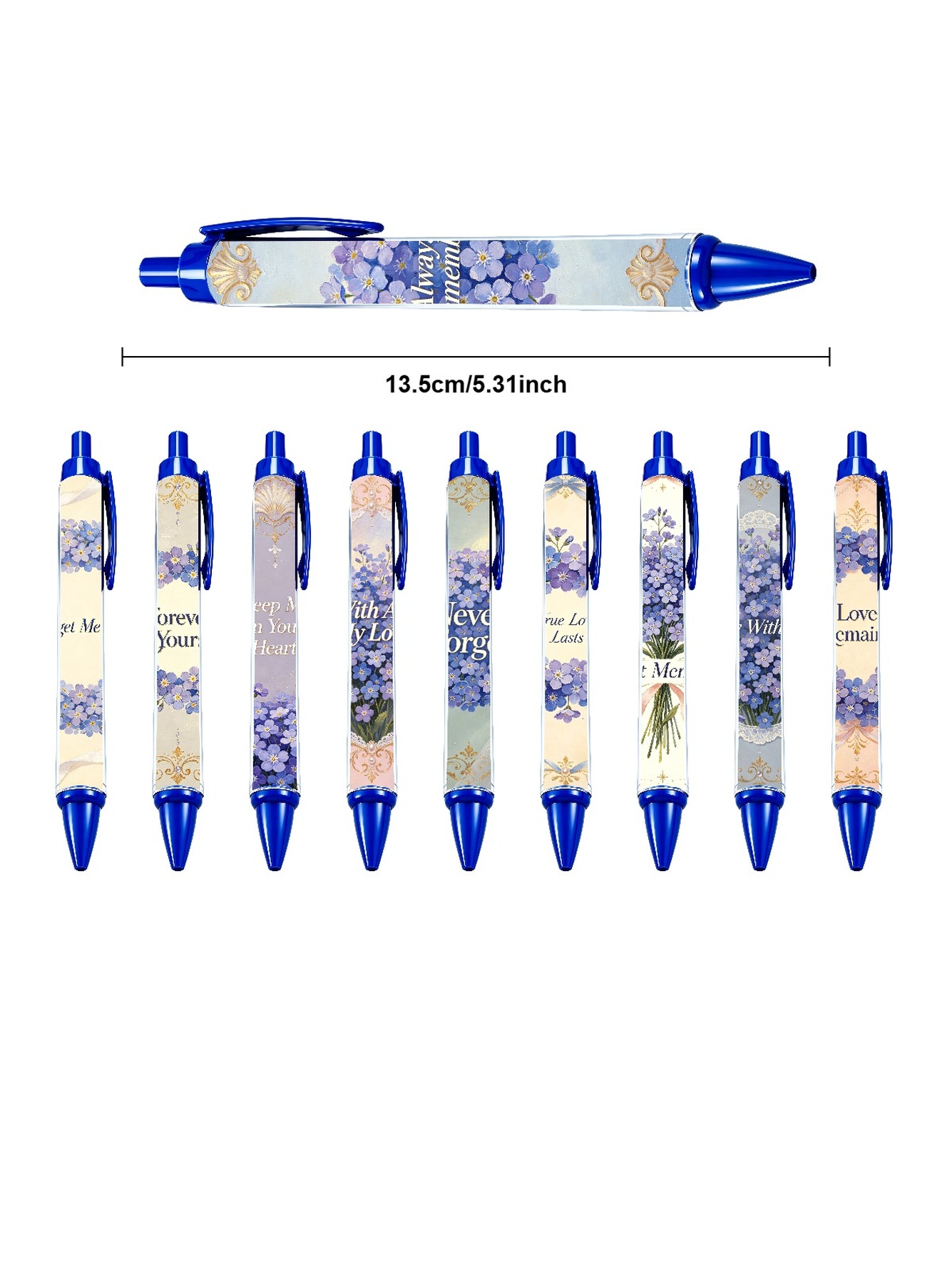Cornflower Pen - 10-Pack