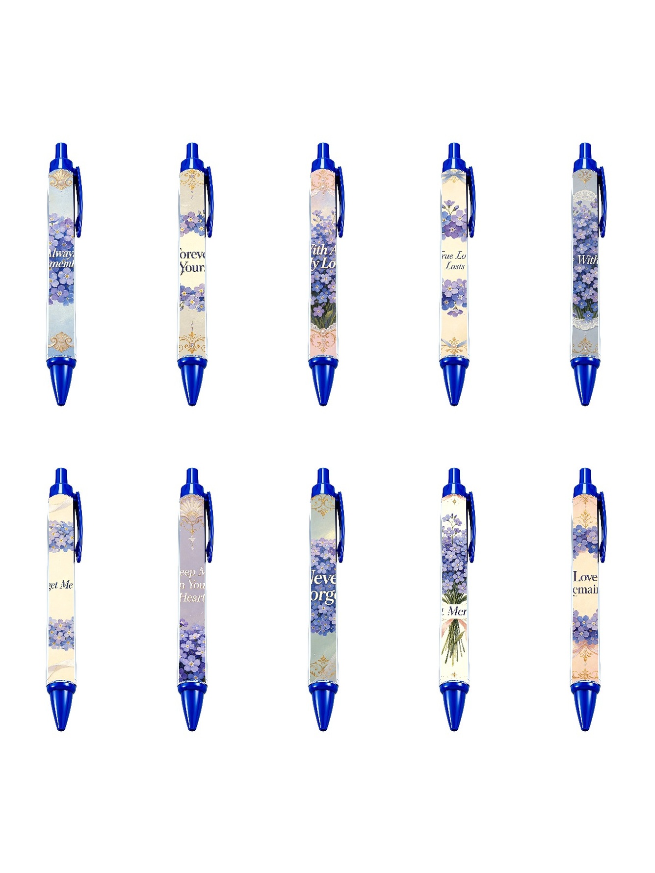 Cornflower Pen - 10-Pack