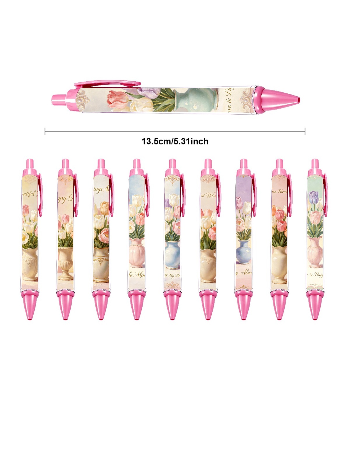 Rose Pen - 10-Pack