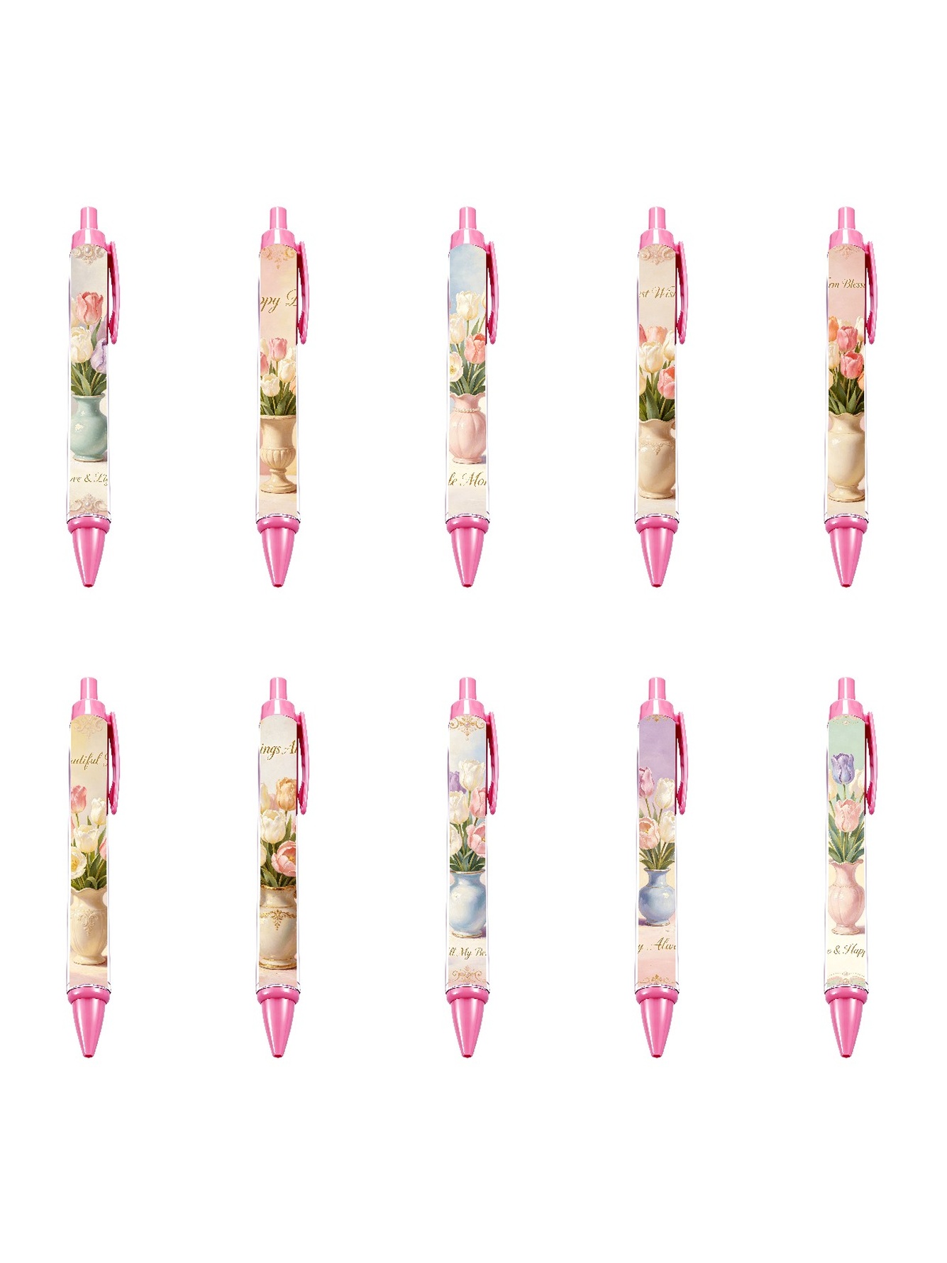 Rose Pen - 10-Pack