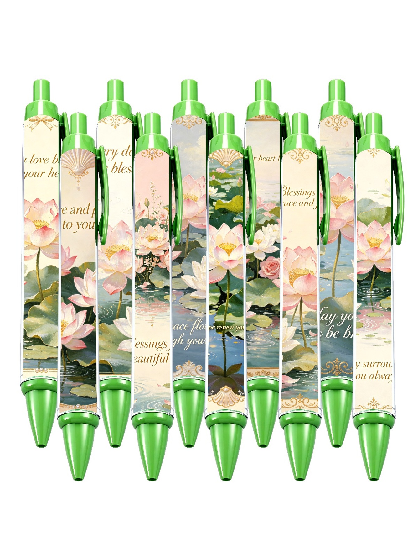 Lily Of The Valley Retractable Pen - 10-Pack