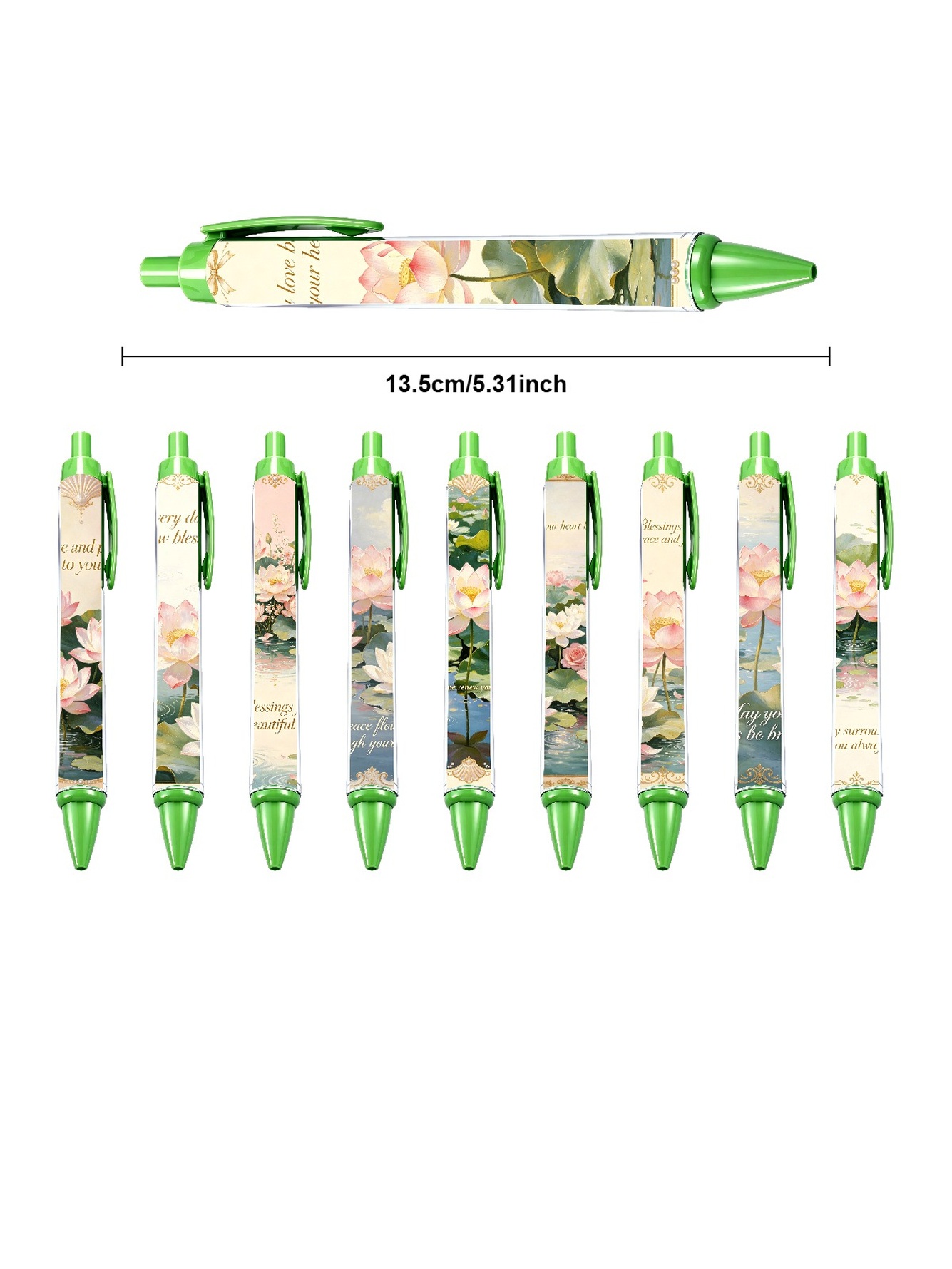 Lily Of The Valley Retractable Pen - 10-Pack
