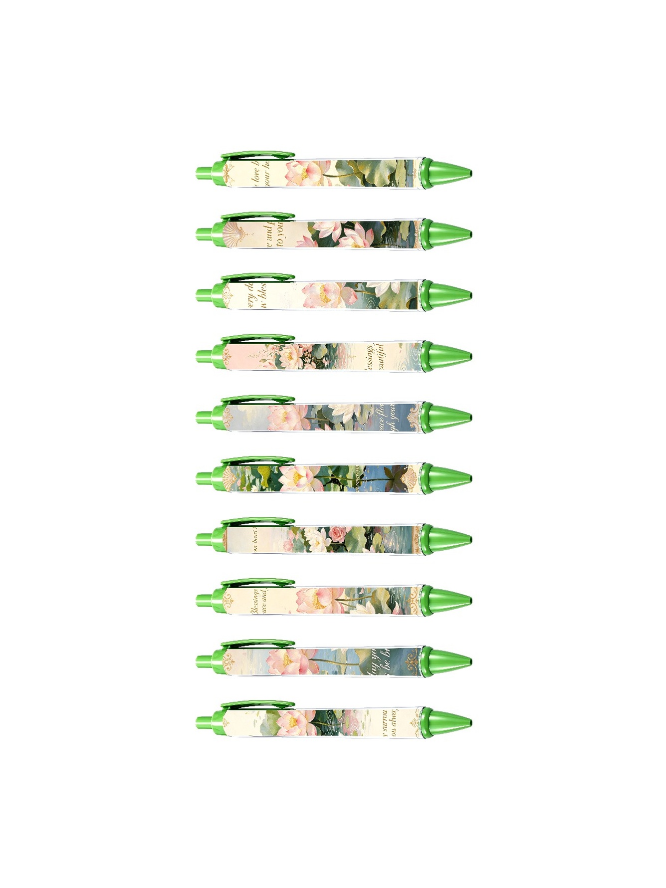 Lily Of The Valley Retractable Pen - 10-Pack