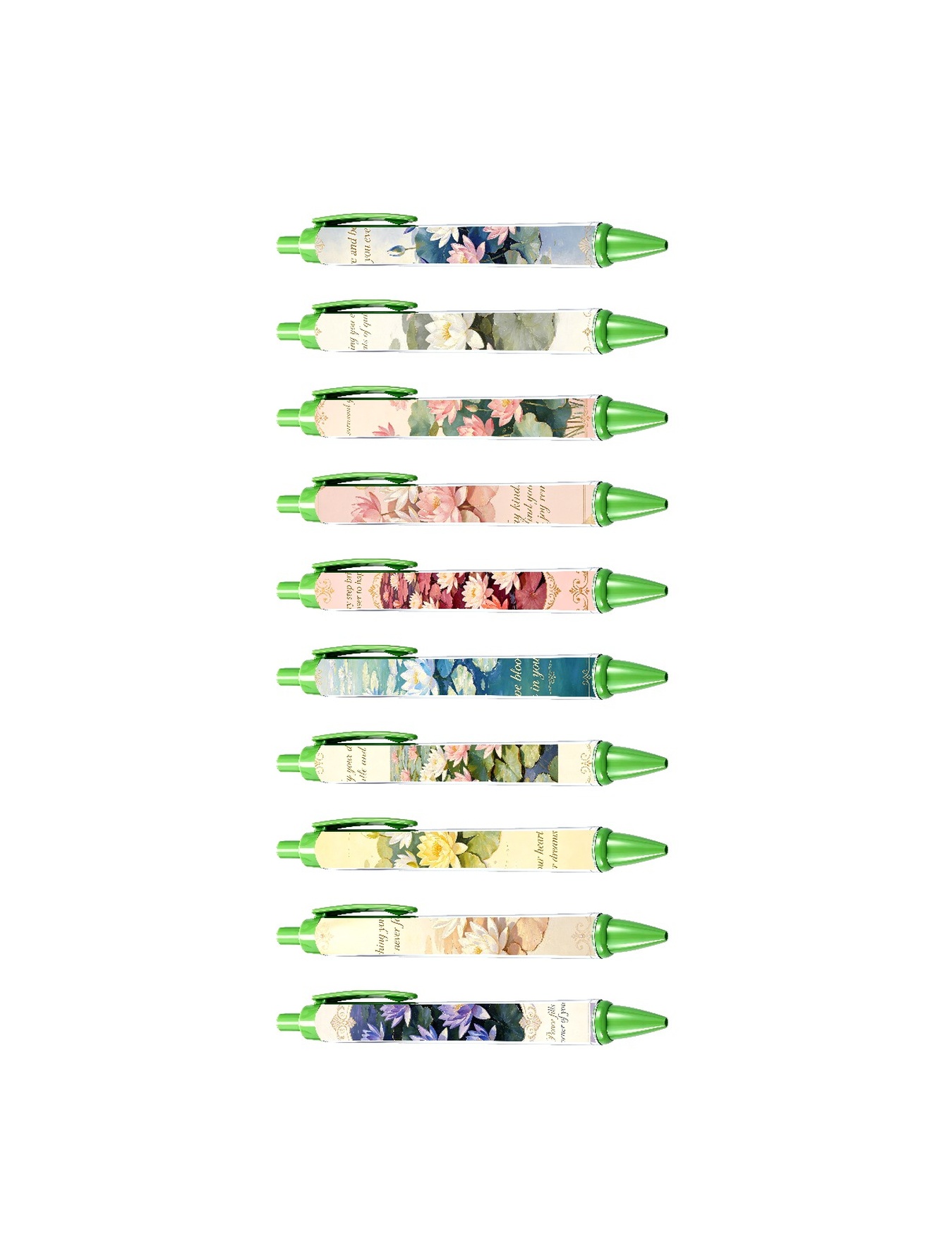 Hydrangea Pen, Blue Beautiful Soul - 10-Pack