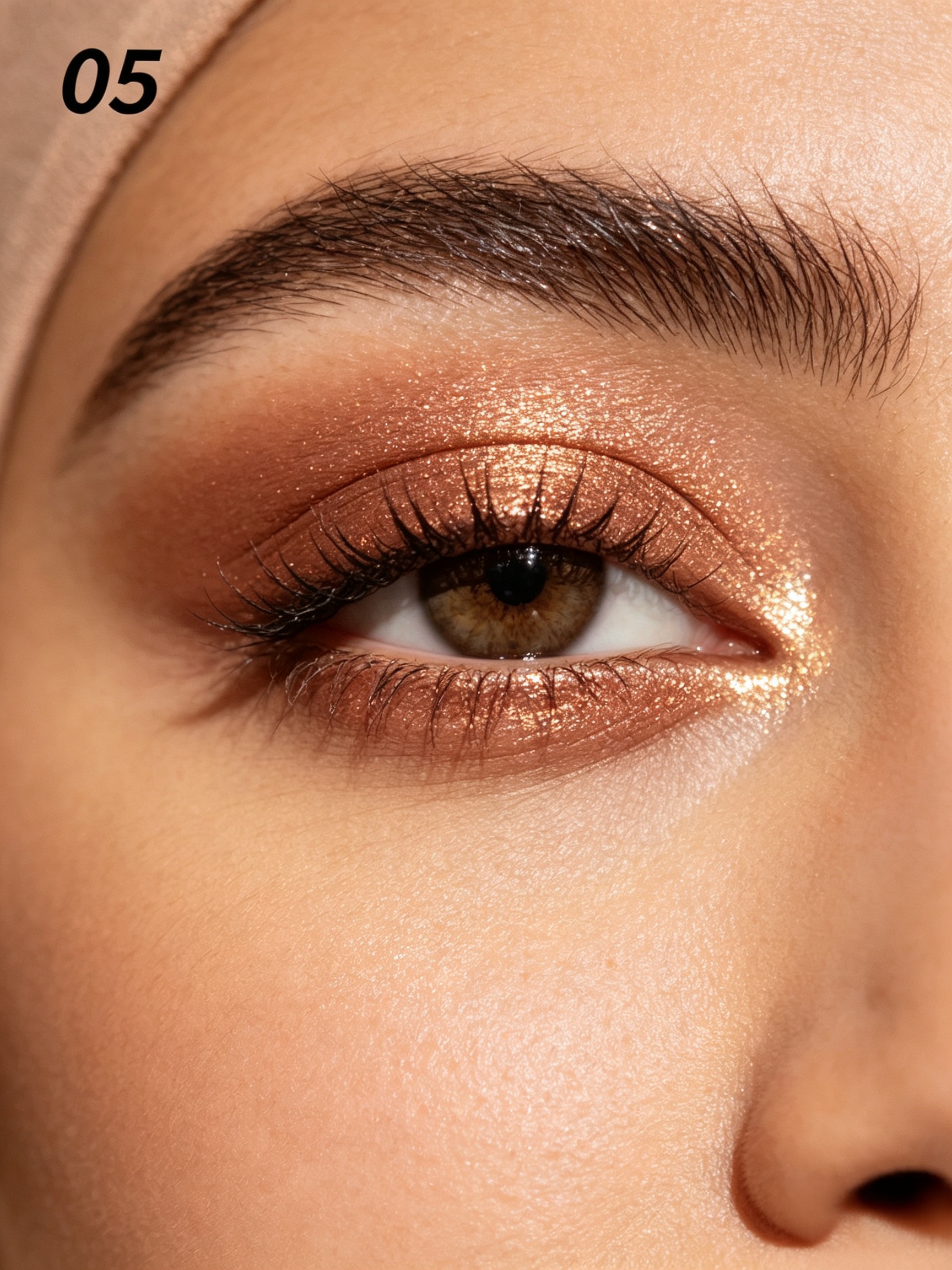 YOUNG VISION #05 Khaki Shimmer Eyeshadow Stick - Waterproof and Long-Lasting Cream Eye Makeup