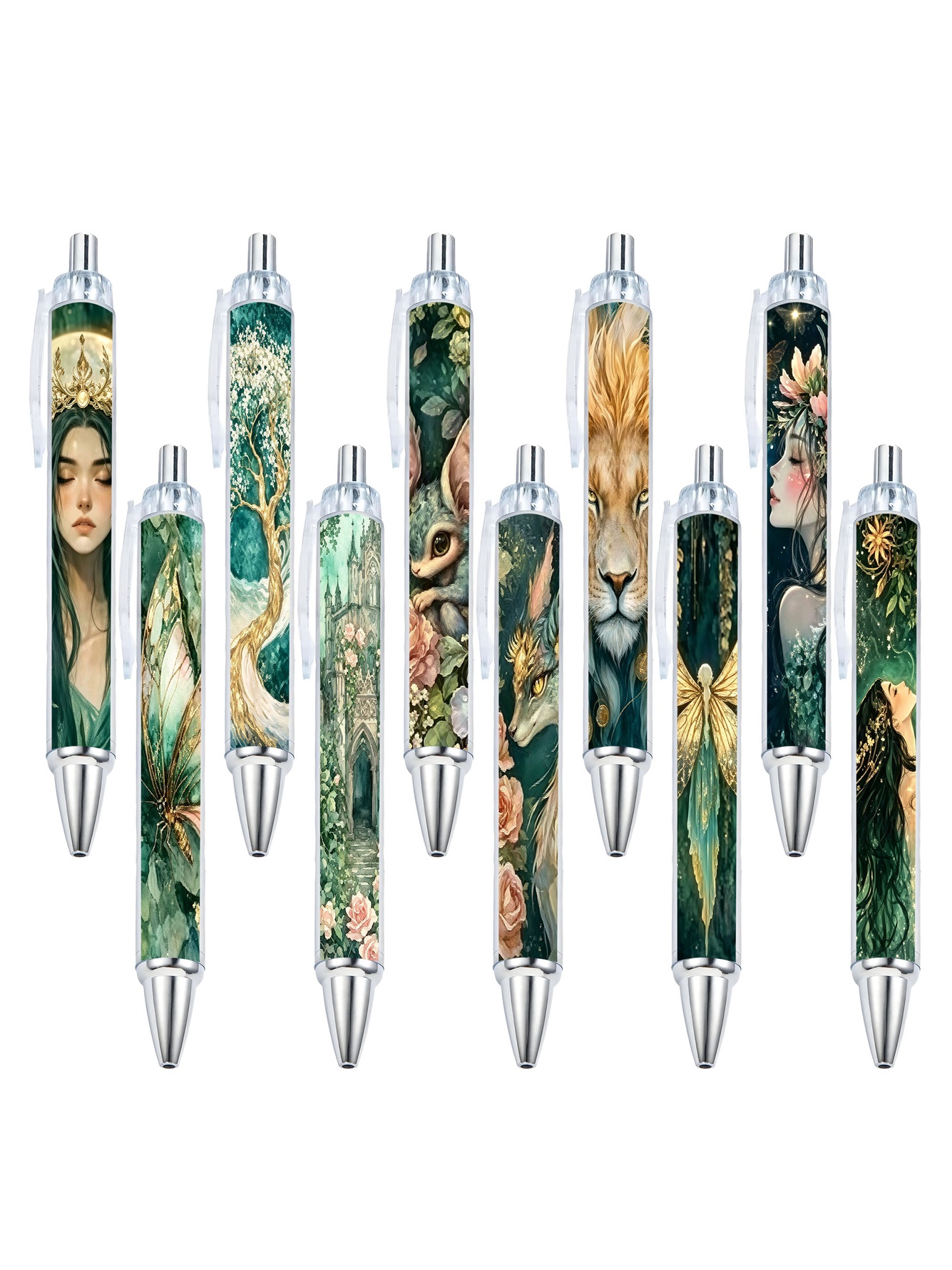 Animal Theme Gel Pen- 10-Pack