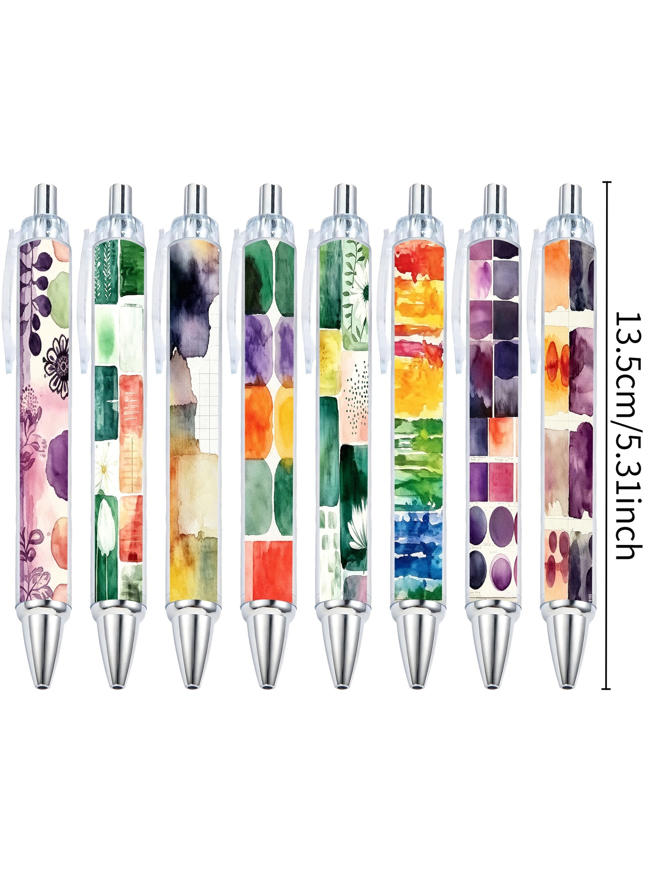 Color Block Theme Gel Pen- 10-Pack