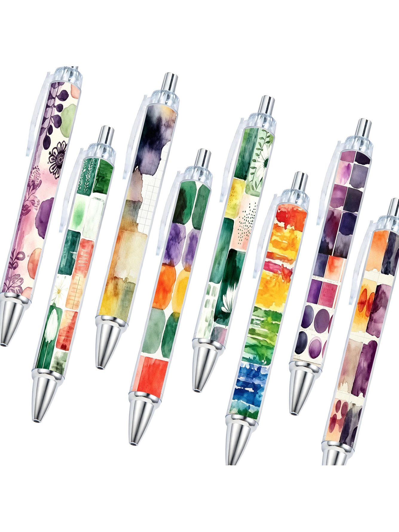 Color Block Theme Gel Pen- 10-Pack