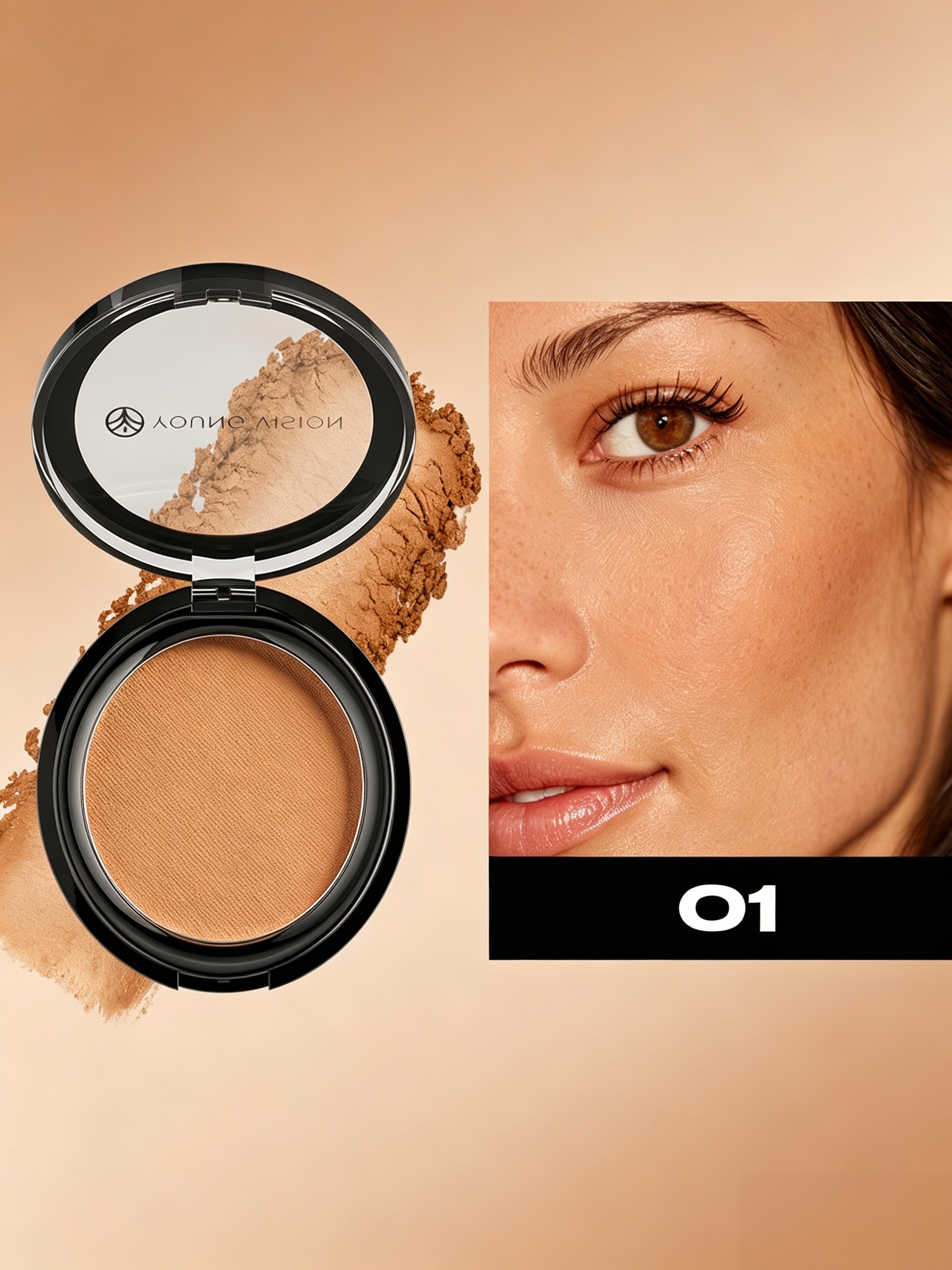Matte Contour Powder for Sculpted Definition - Long-Lasting and Blendable Finish