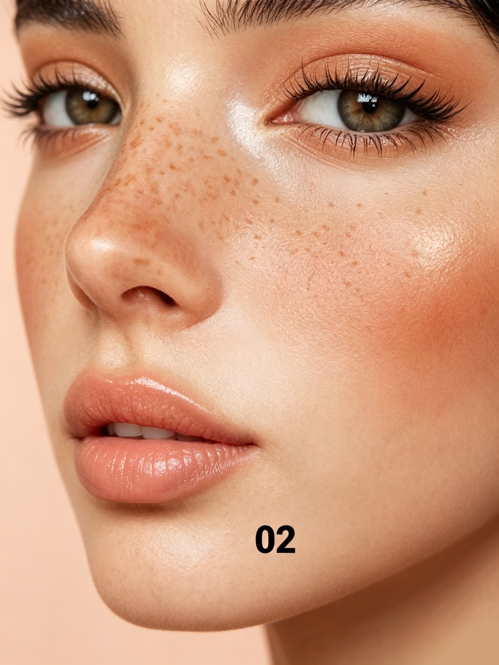 Dual-Ended Coral Liquid Blush and Freckle Pen 02