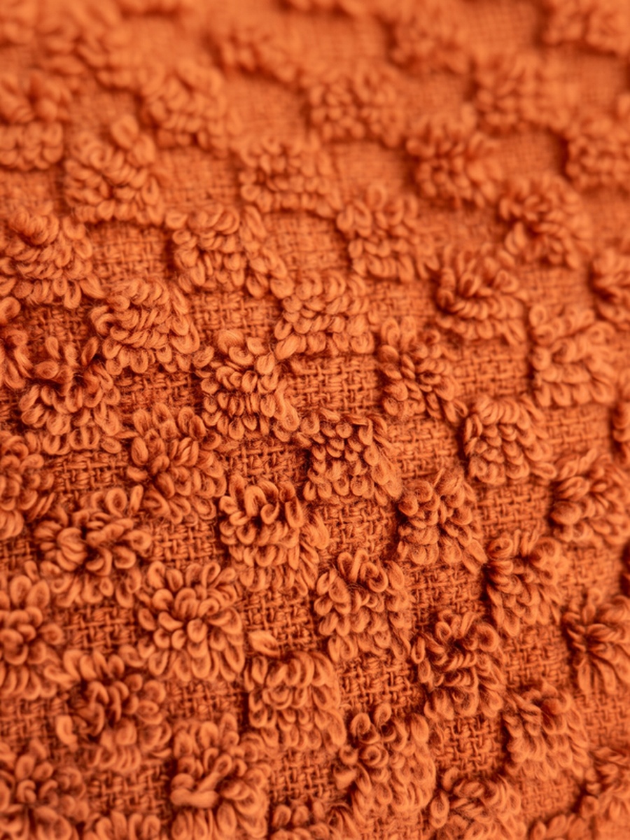 100% Cotton Kitchen Towels - Pack of 4 / 38x64 cm / 400 GSM / Highly Absorbent and Quick Dry, (Jaffa Orange Color)