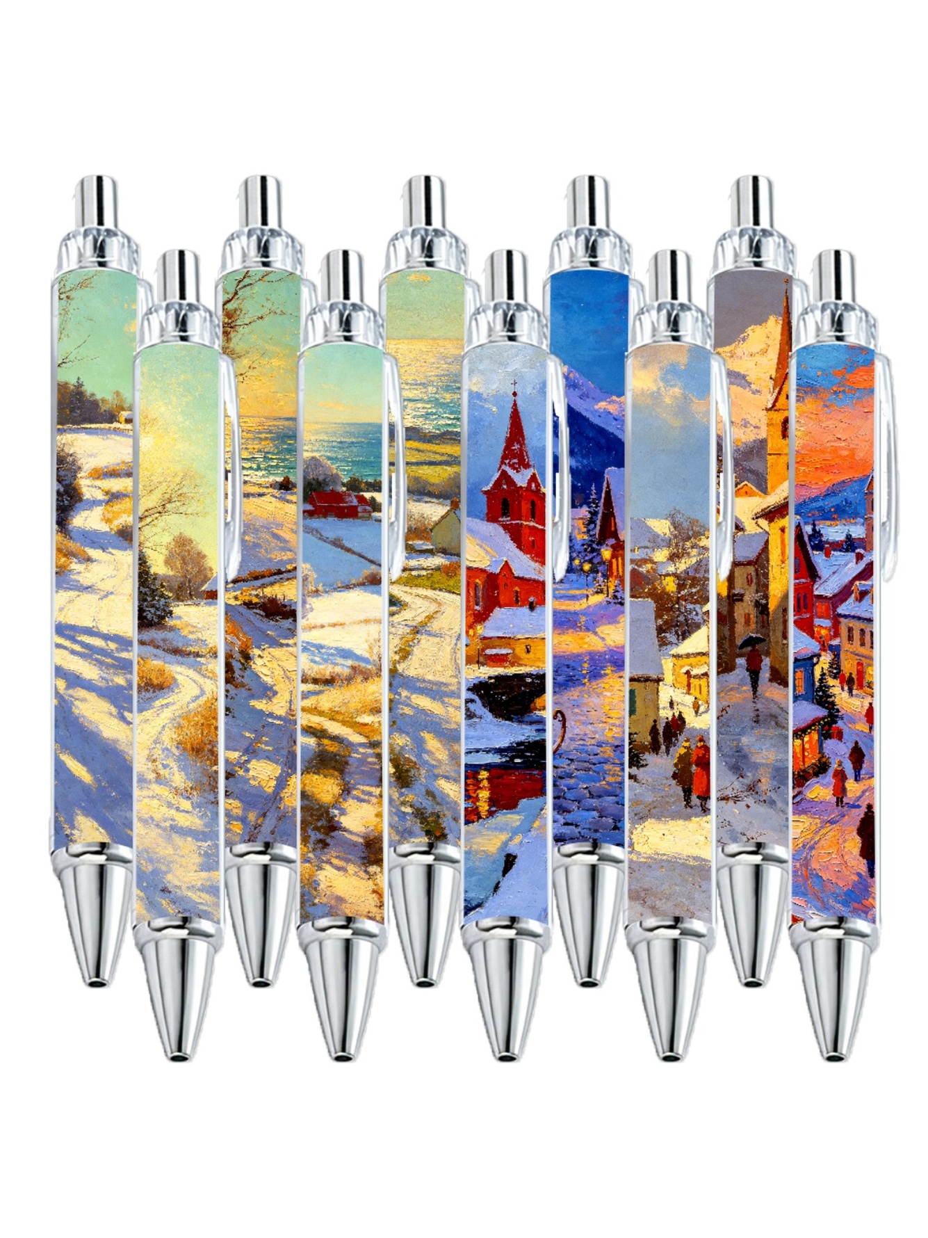 Winter Wonderland Gel Pen - 10-Pack