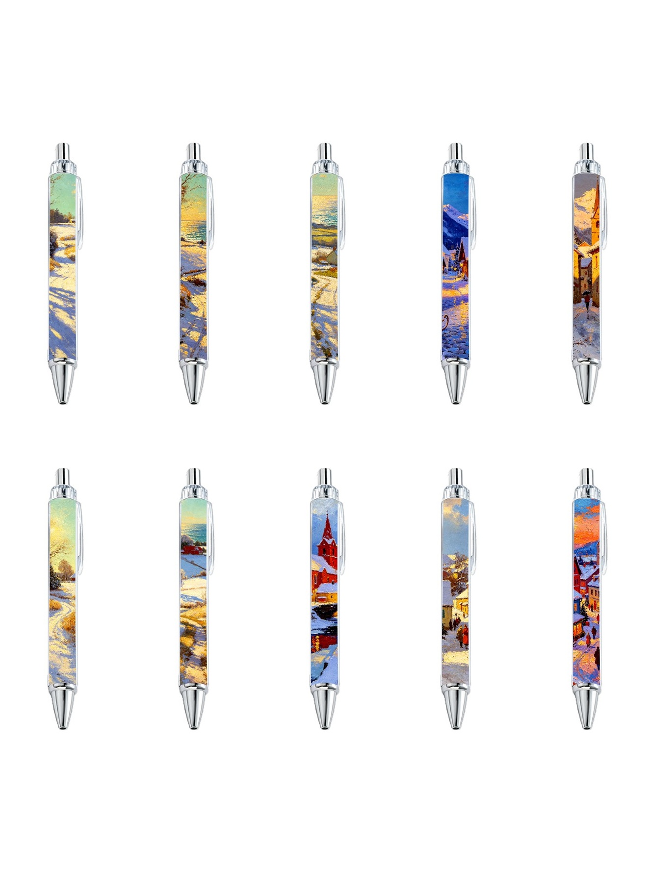 Winter Wonderland Gel Pen - 10-Pack