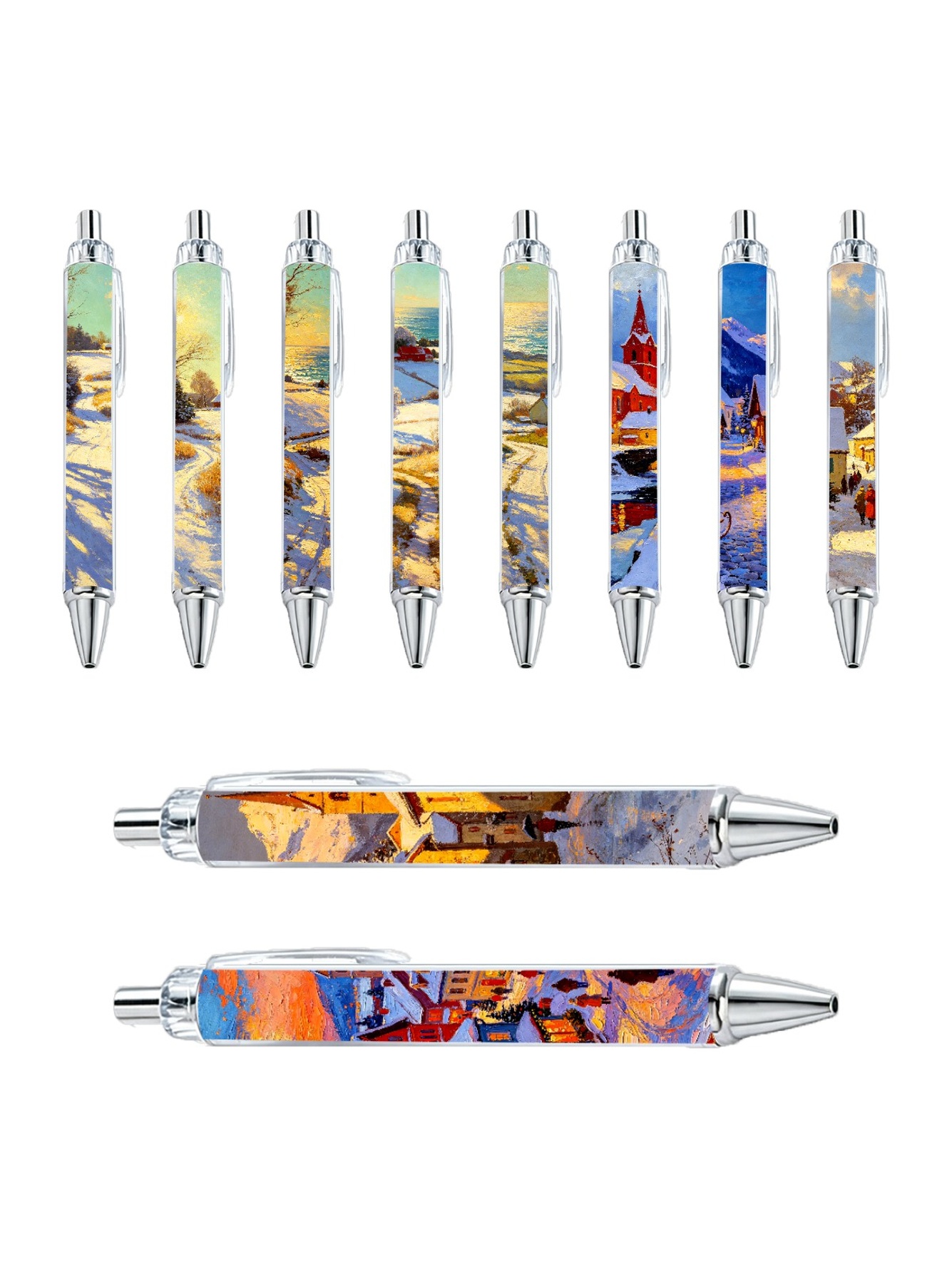 Winter Wonderland Gel Pen - 10-Pack