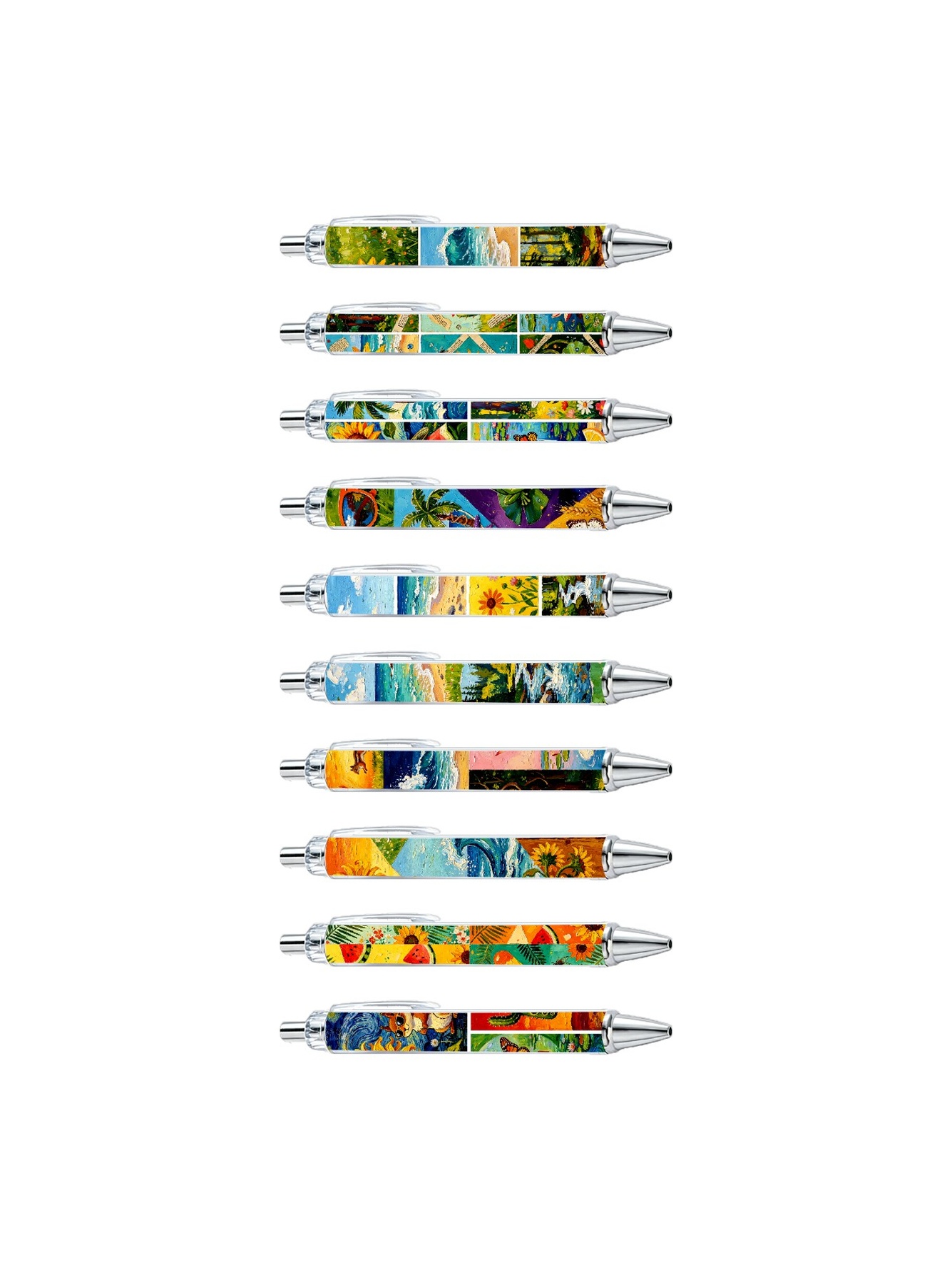Summer Vibes Gel Pen - 10-Pack