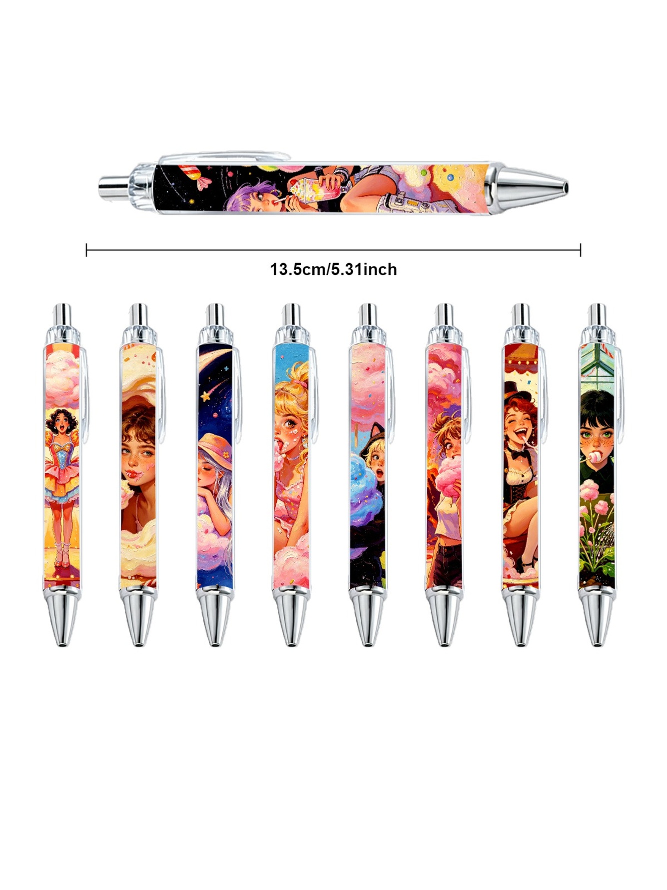 Art Gel Pens Set - 10-Piece
