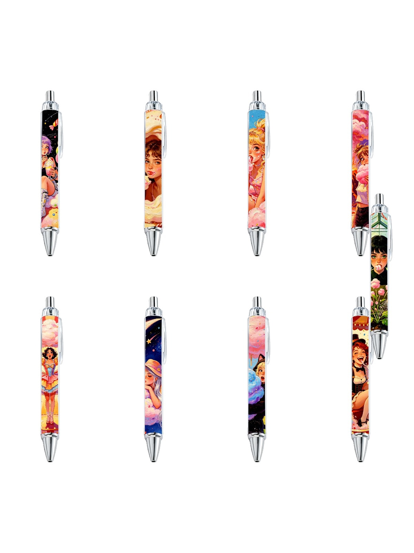 Art Gel Pens Set - 10-Piece