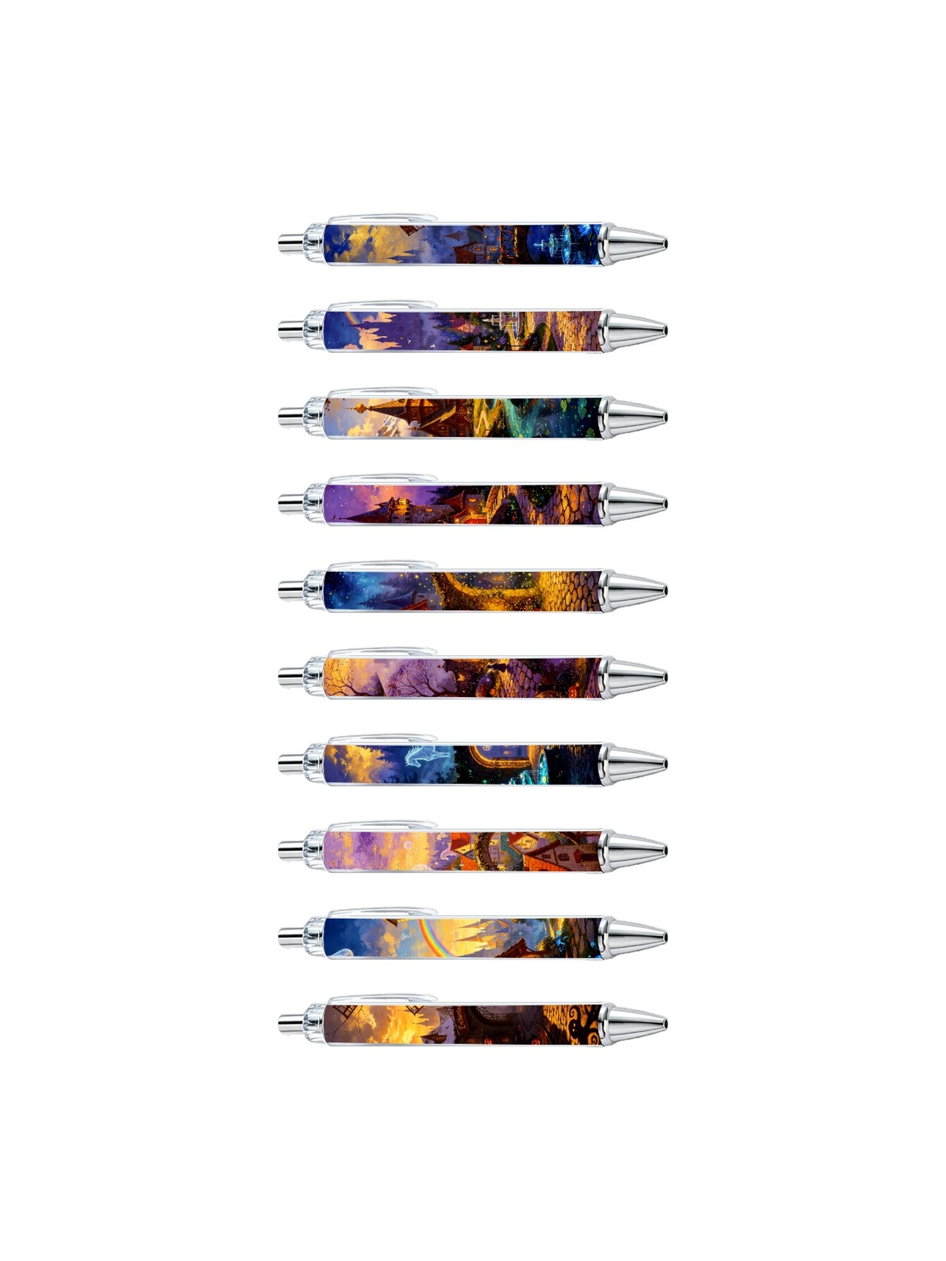 Multi Scenic Ballpoint Pens