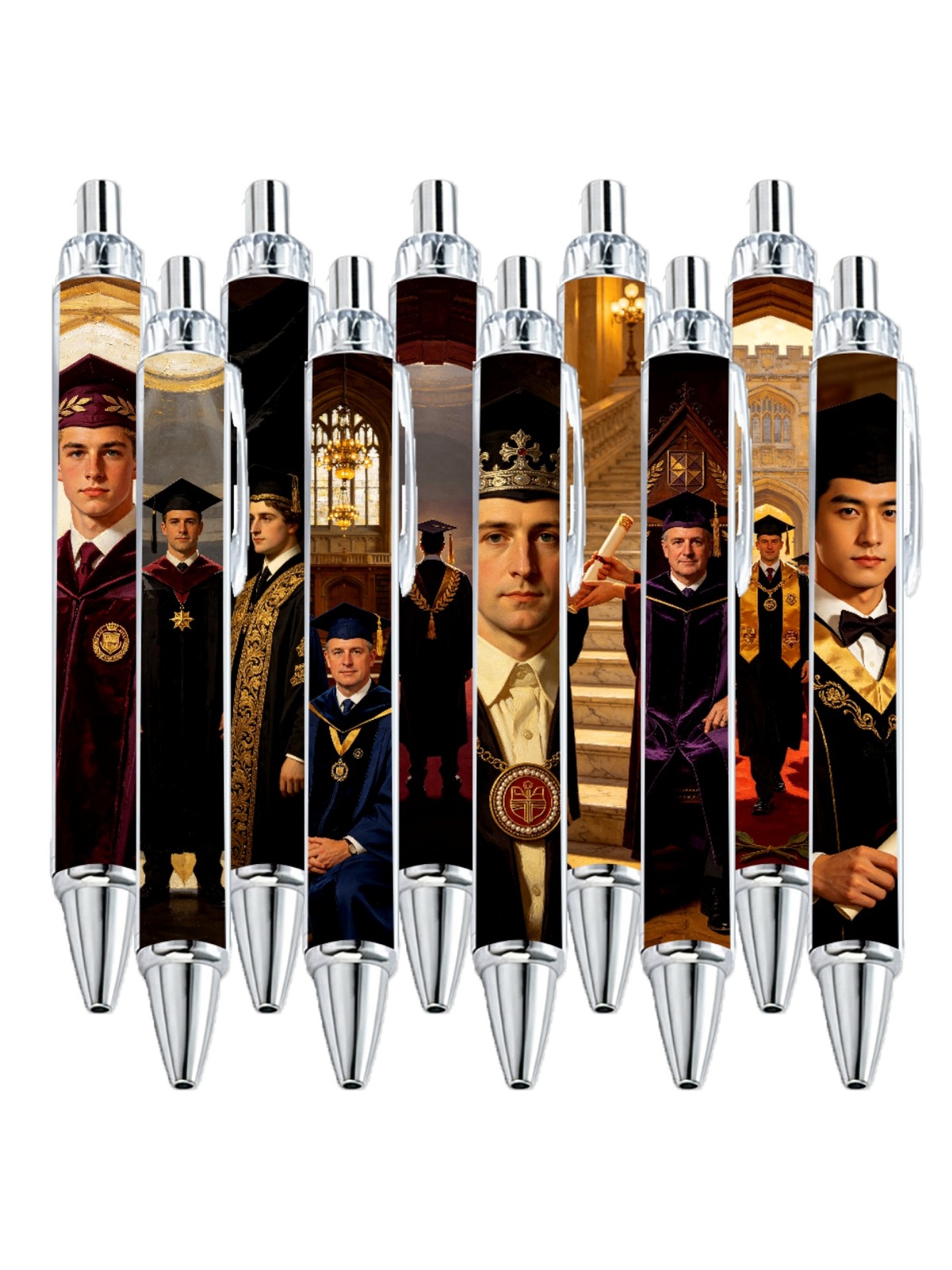 Academic Achievement Gel Pen Set - 10-Piece