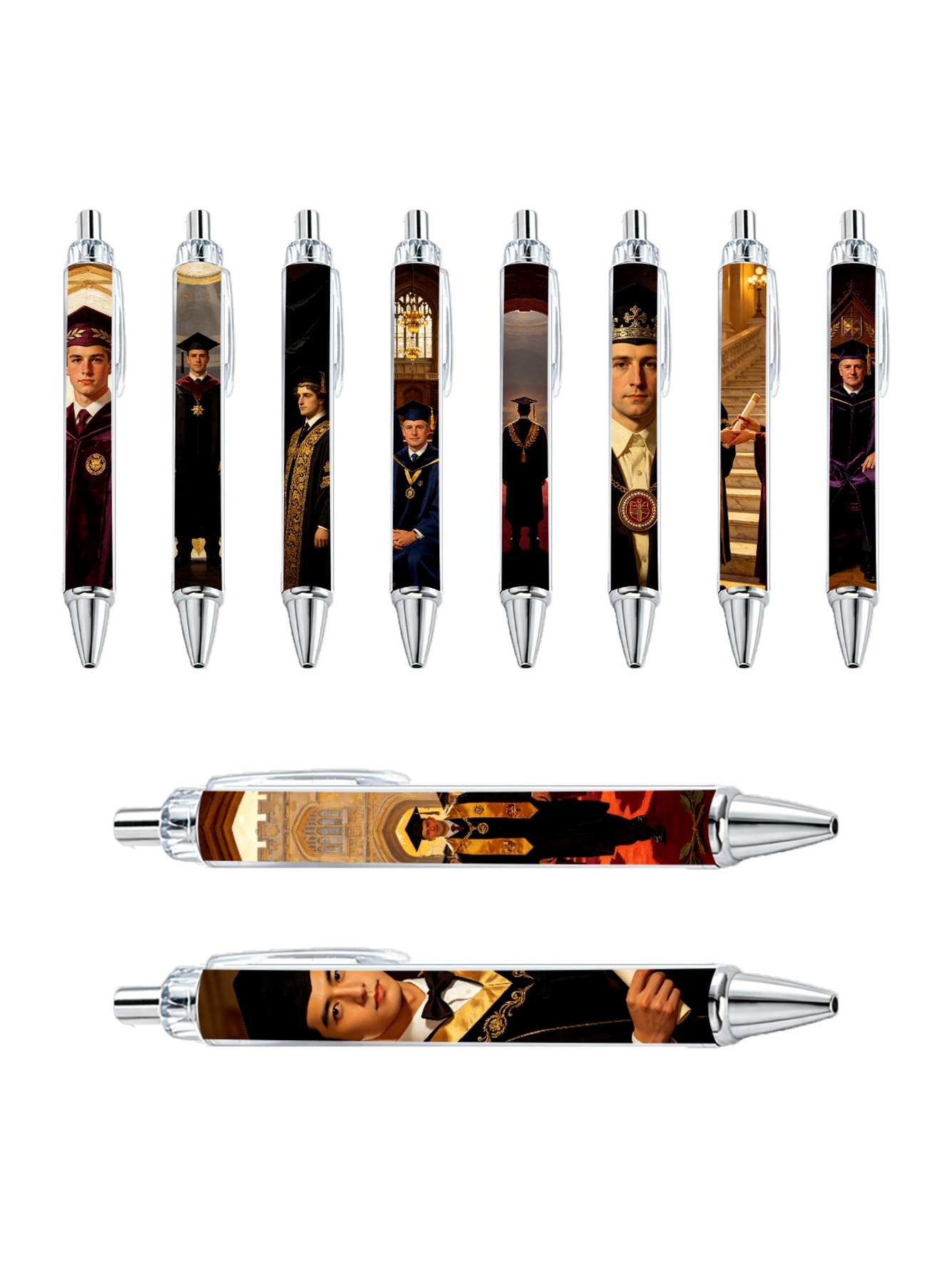 Academic Achievement Gel Pen Set - 10-Piece