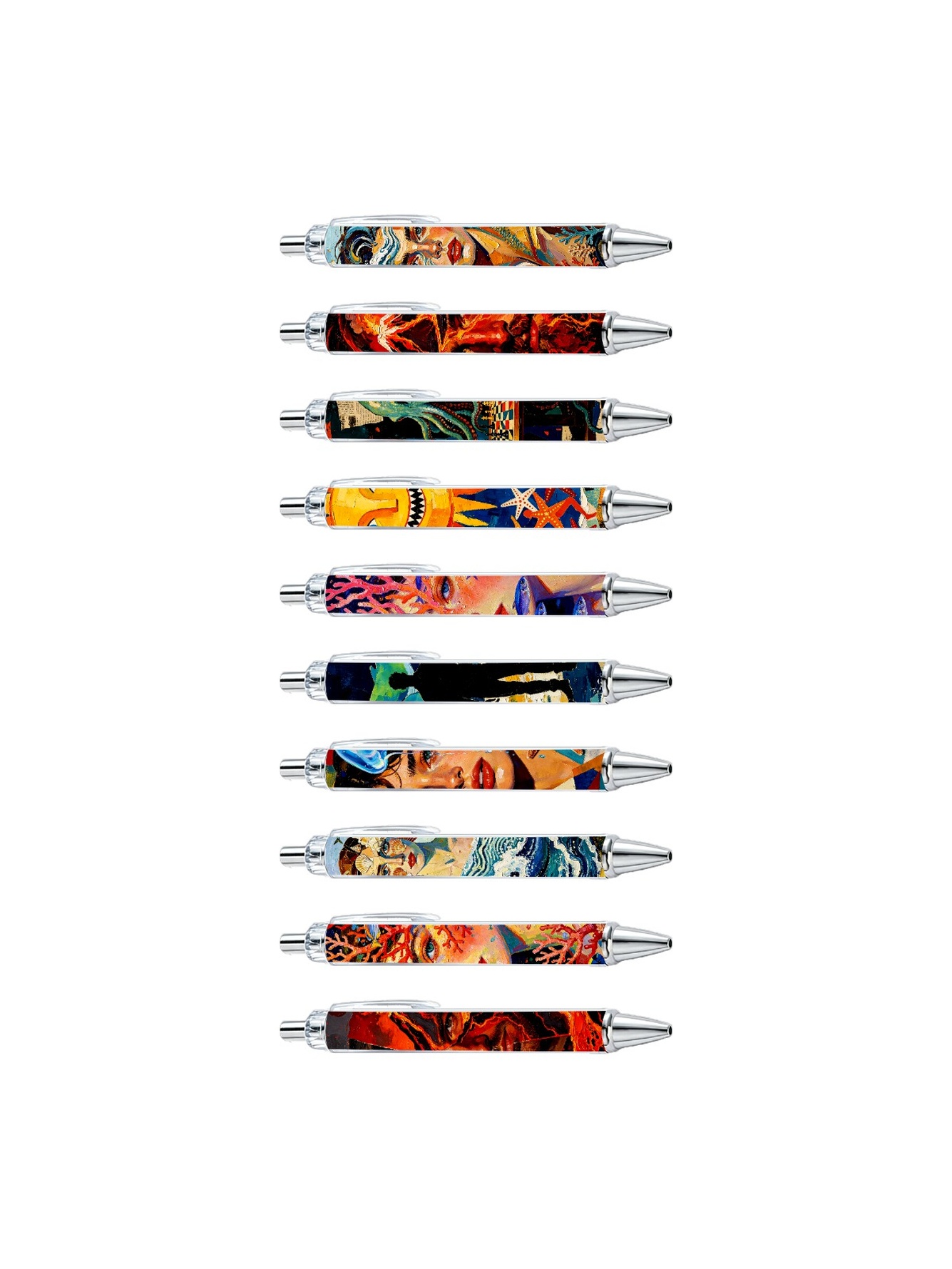 Marine Gel Pen - 10-Pack