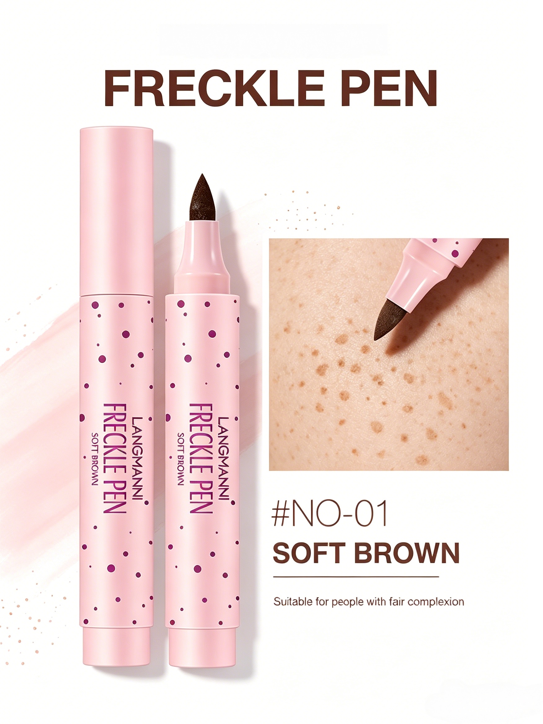 Natural Freckle Pen - 01 Soft Brown
