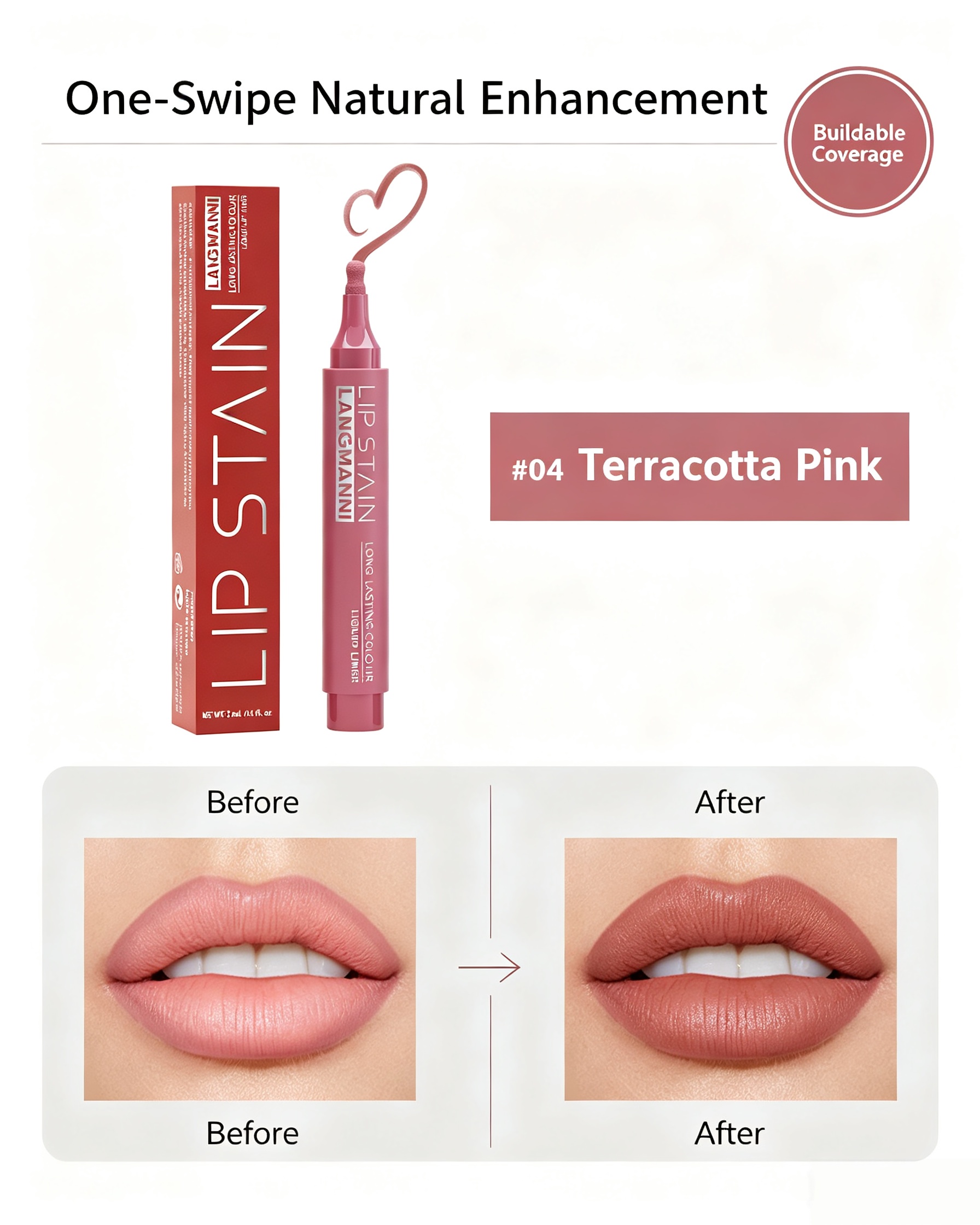 Lip Stain #04 Terracotta Pink