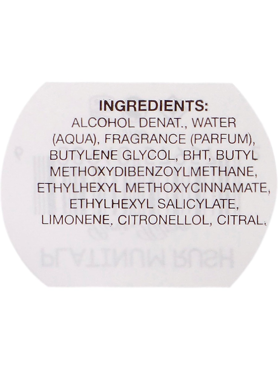 Platinum Rush 236Ml Fragrance Body Mist