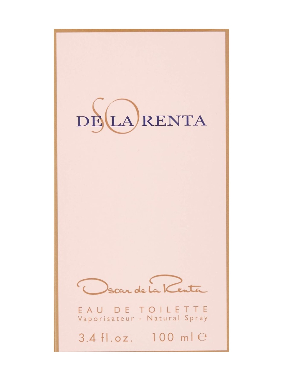 So De La Renta Eau De Toilette 100Ml