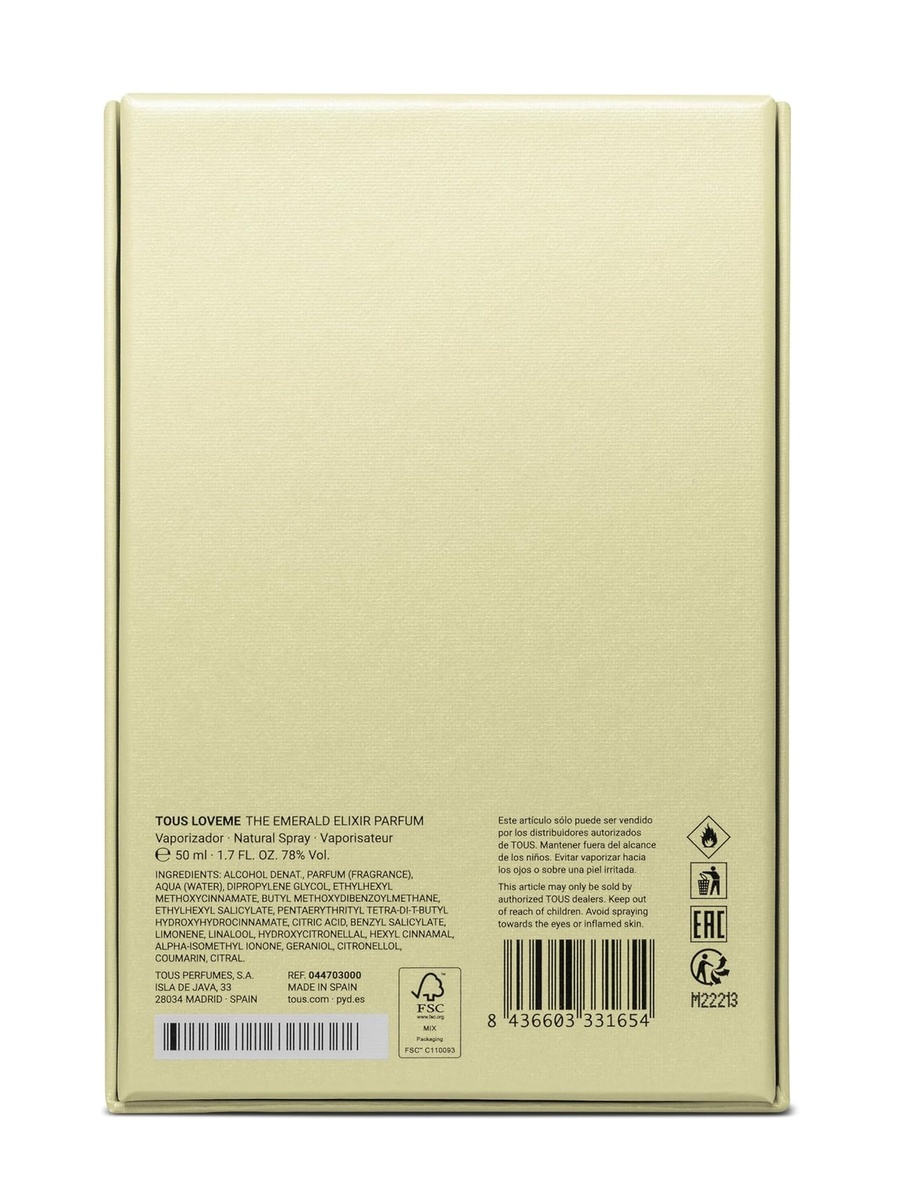 Loveme The Emerald Elixir Parfum 50Ml