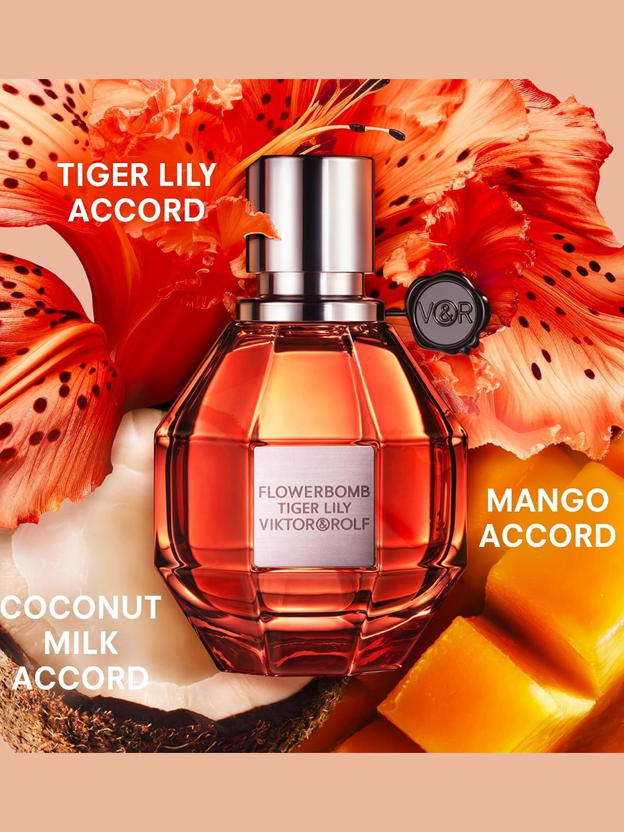 Flowerbomb Tiger Lily Eau De Parfum 100Ml