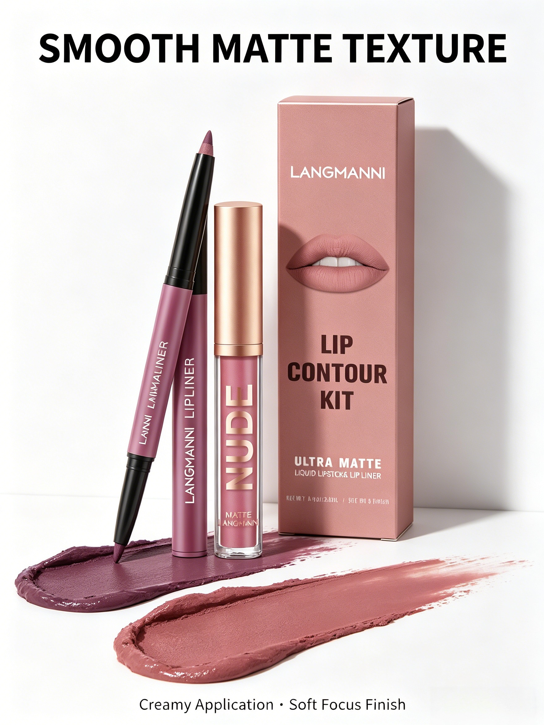 2-Piece Lip Contour Kit 02 Rose Mauve