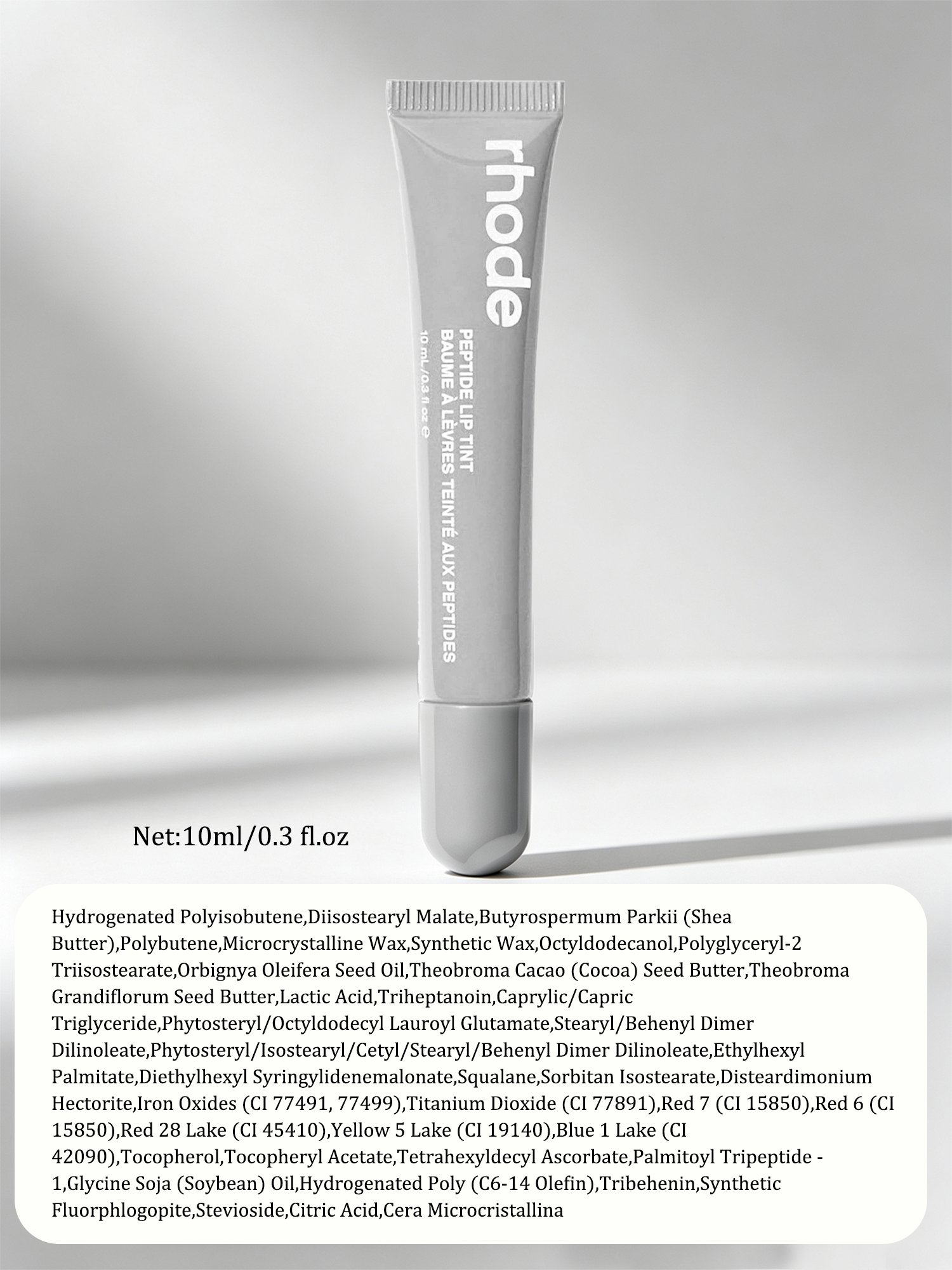 Rhode Peptide Lip Tint: Hydrating and Clear Lip Balm