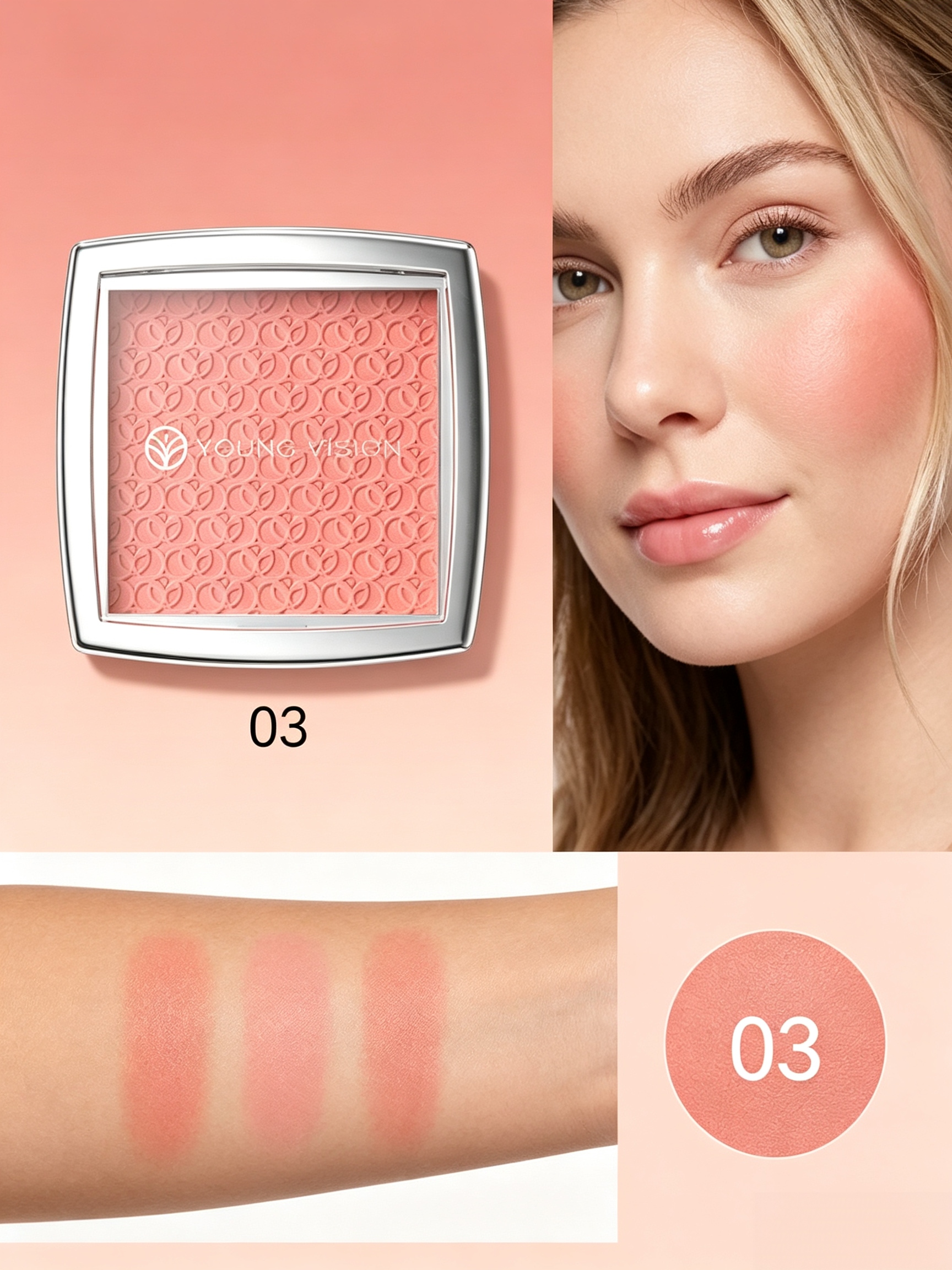 Peach Satin Blush 03