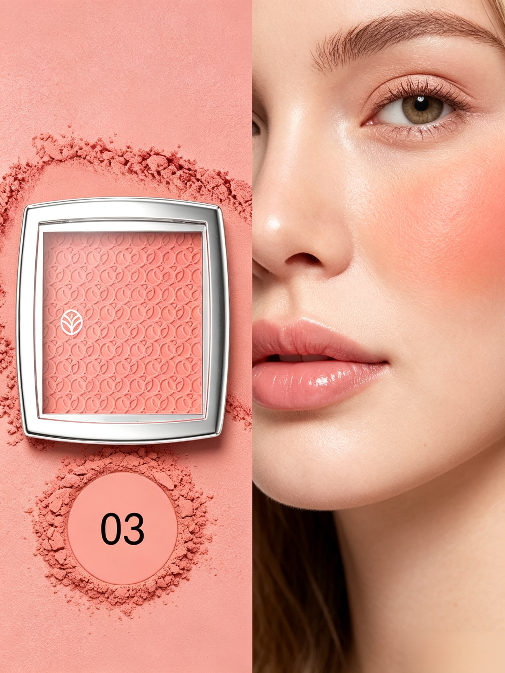 Peach Satin Blush 03