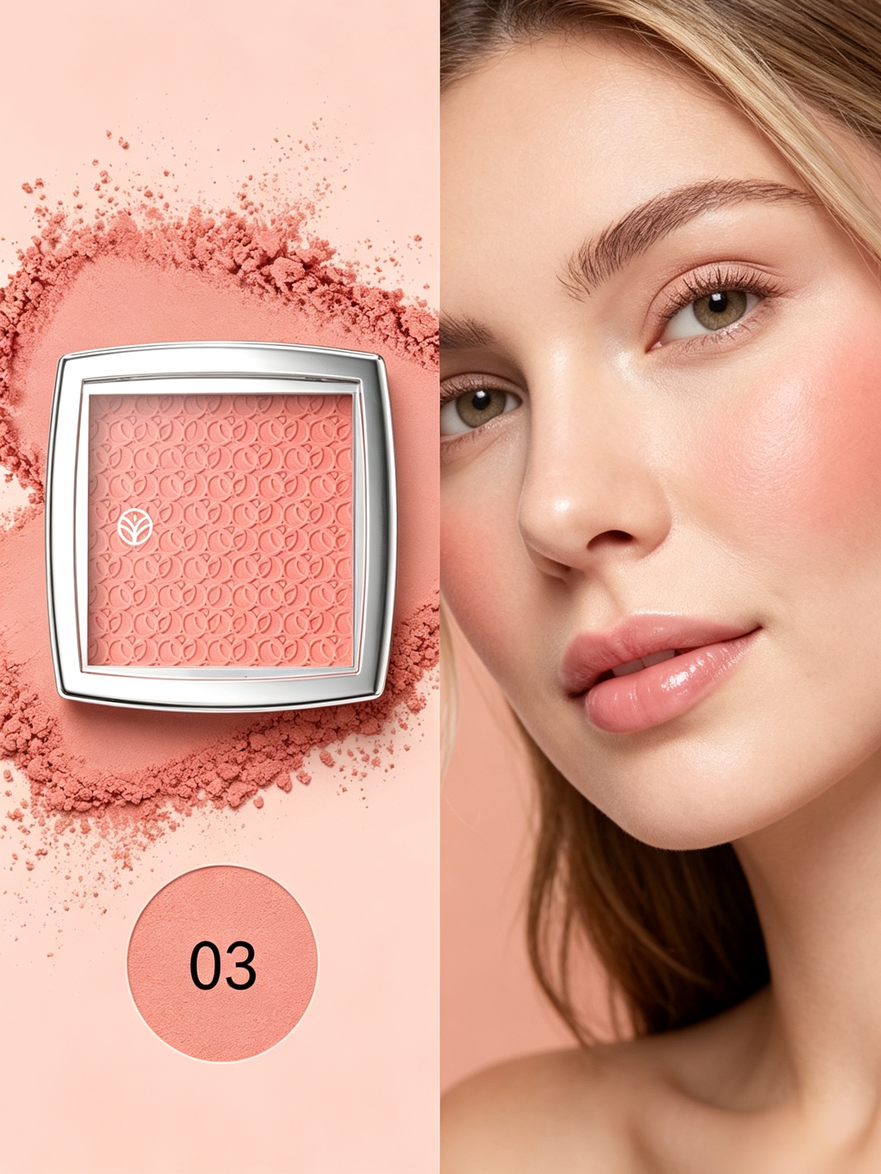 Peach Satin Blush 03