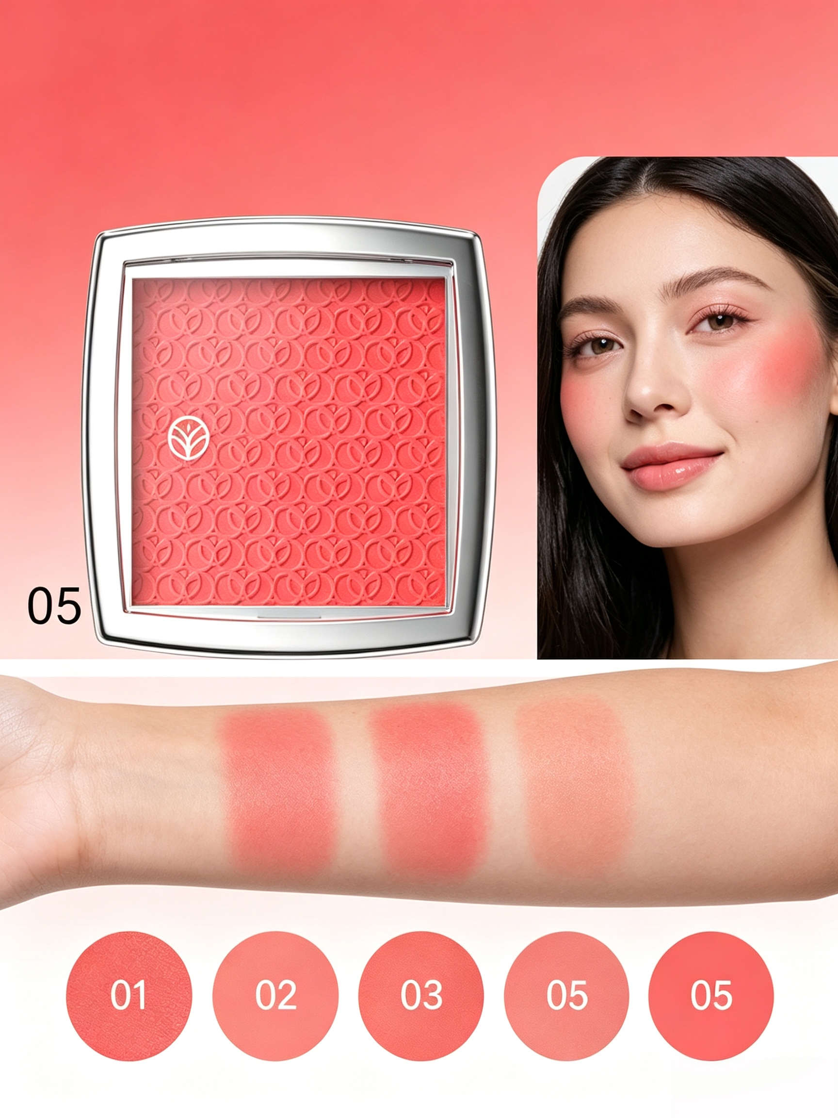 Peach Satin Blush 05