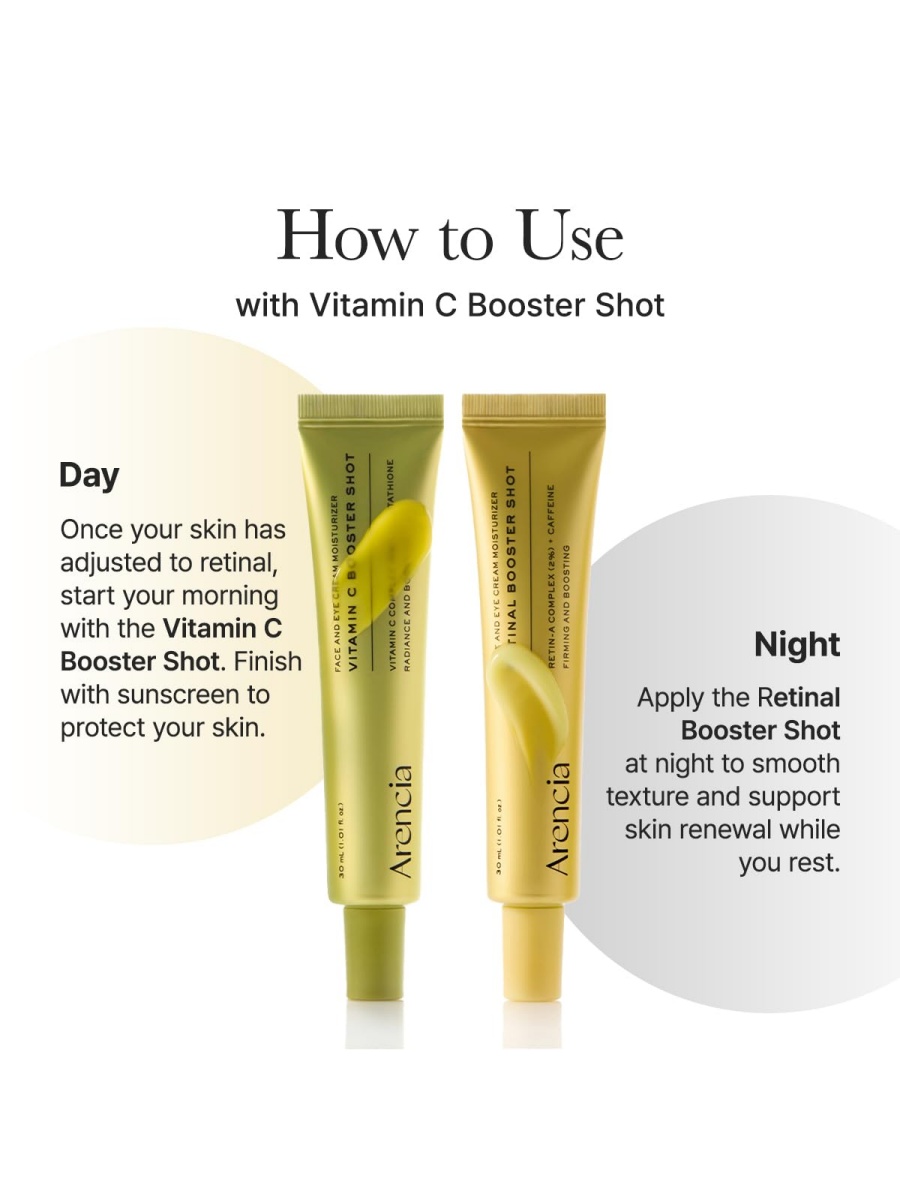 Arencia Radiance and Firming Face Serums Duo for All Skin Types