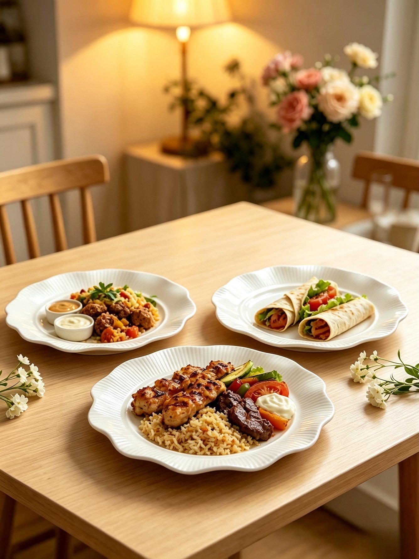 White Solid Plates