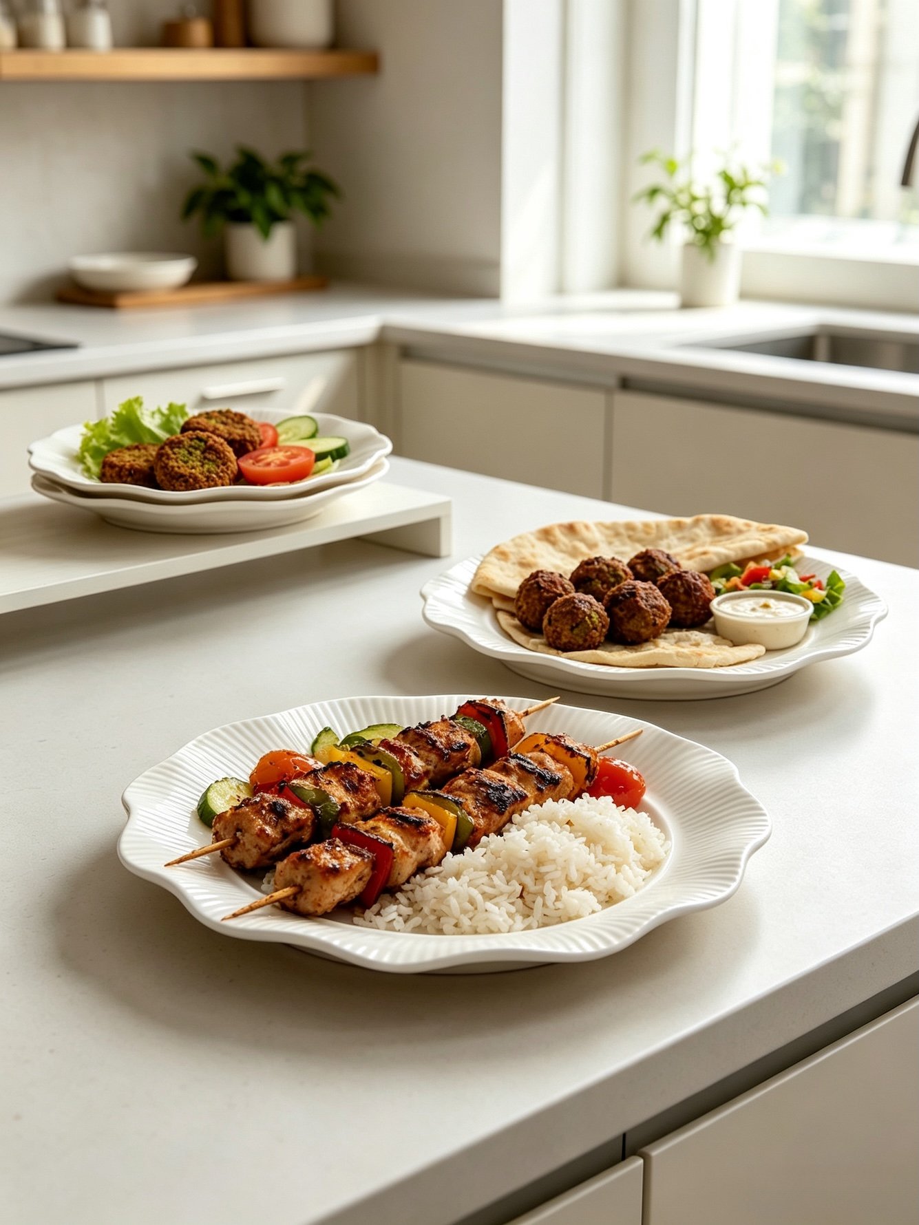 White Solid Plates