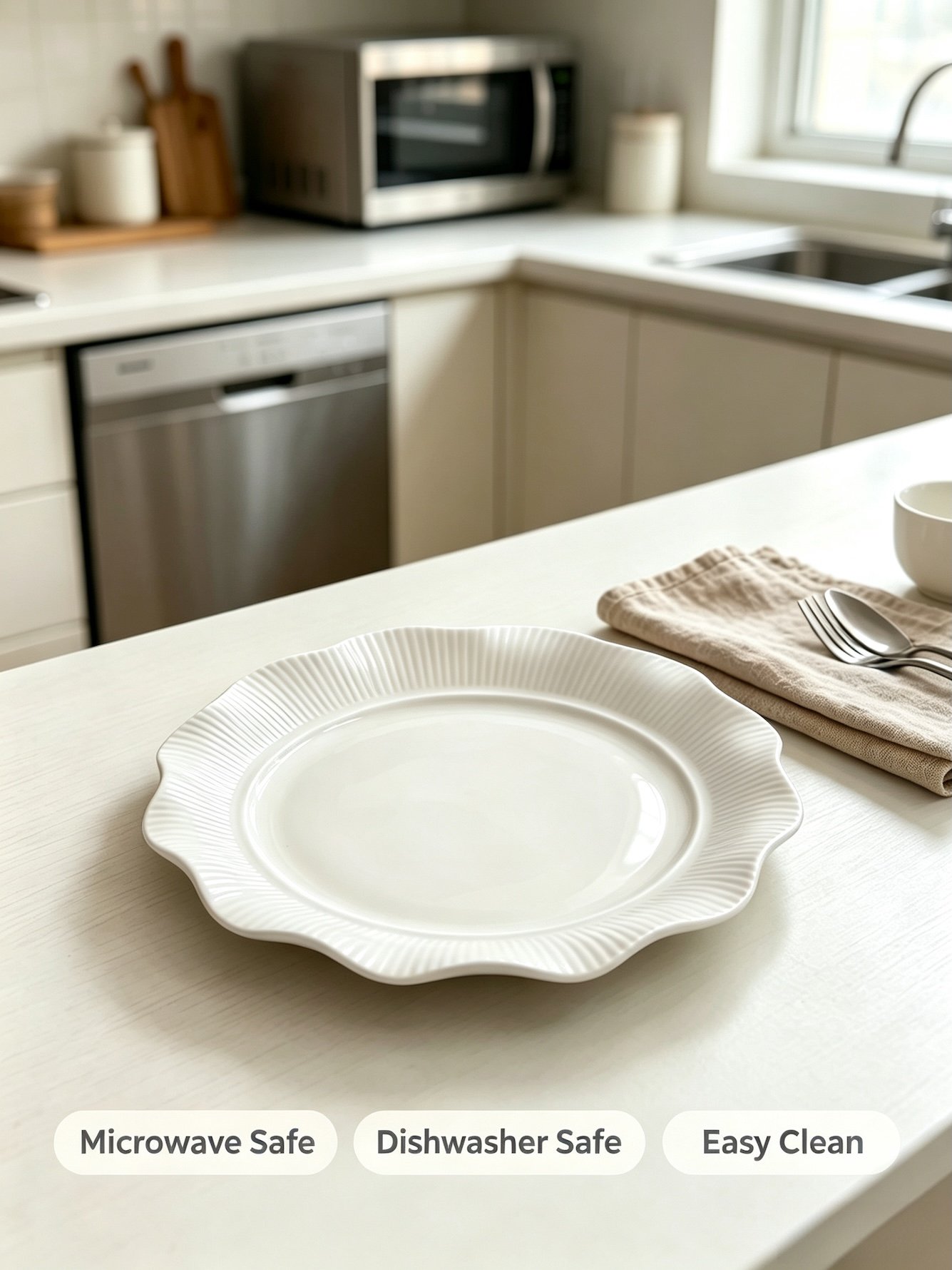 White Solid Plates