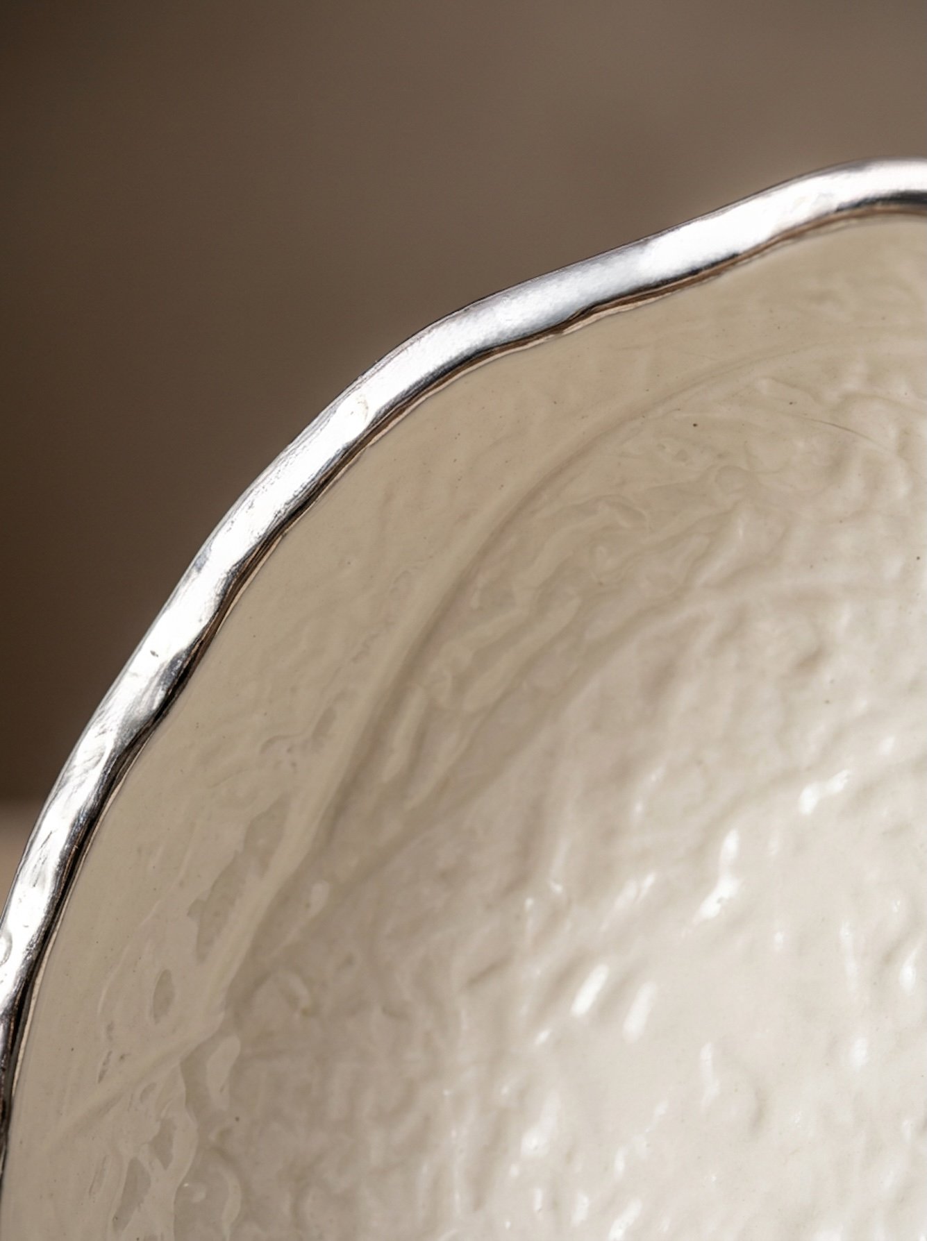 White Texture Bowls