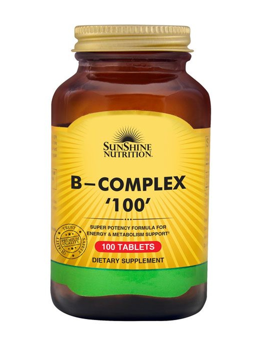 B-Complex Formula / 100 Tablets
