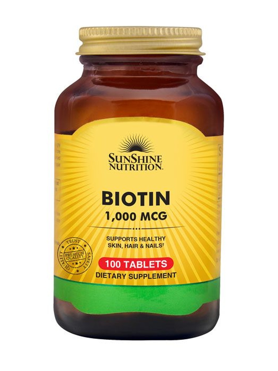 Biotin 1000 MCG / 100 Tablets