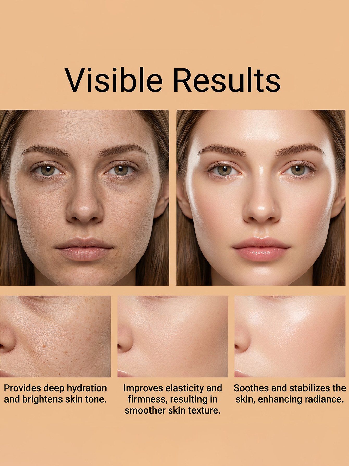 Collagen Ampoule Golden Threads Silk Peptides