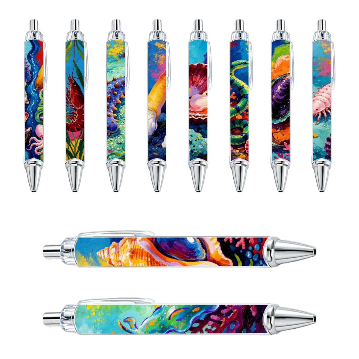 Deep Sea Oil Painting Gel Pen